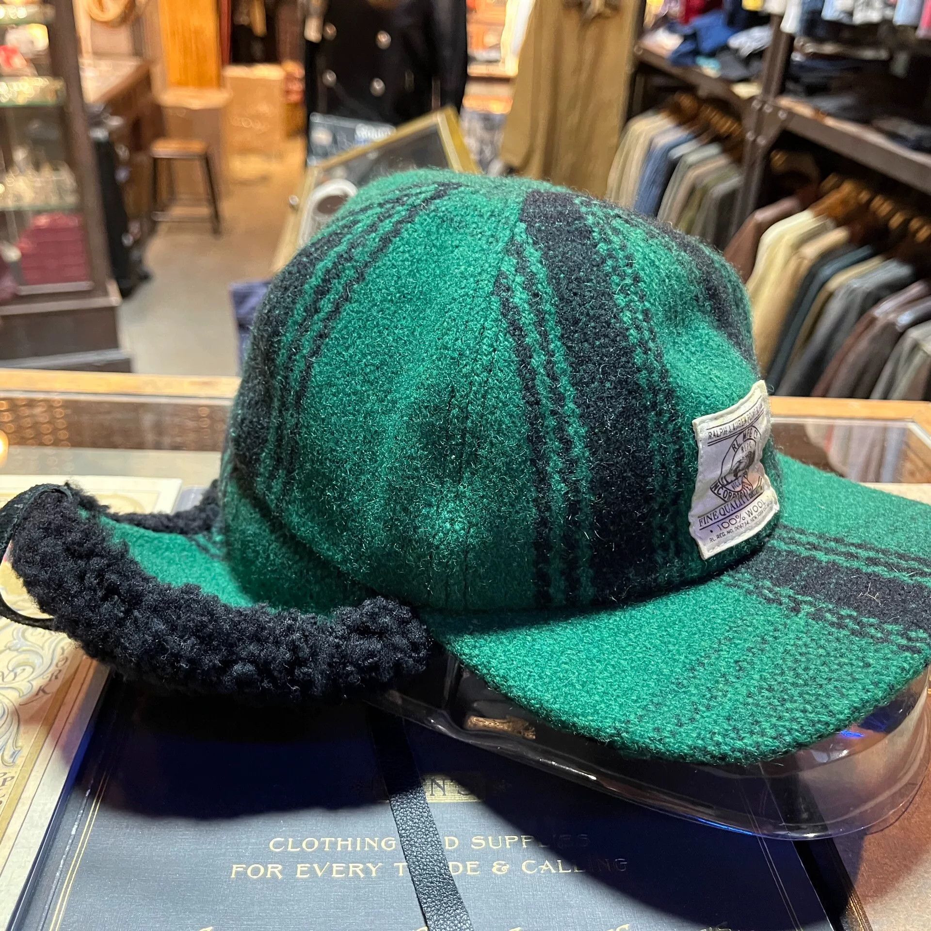 RRL Ralph Lauren ralph lauren wool winter hat with ear flaps Size ONE SIZE - 3 Thumbnail