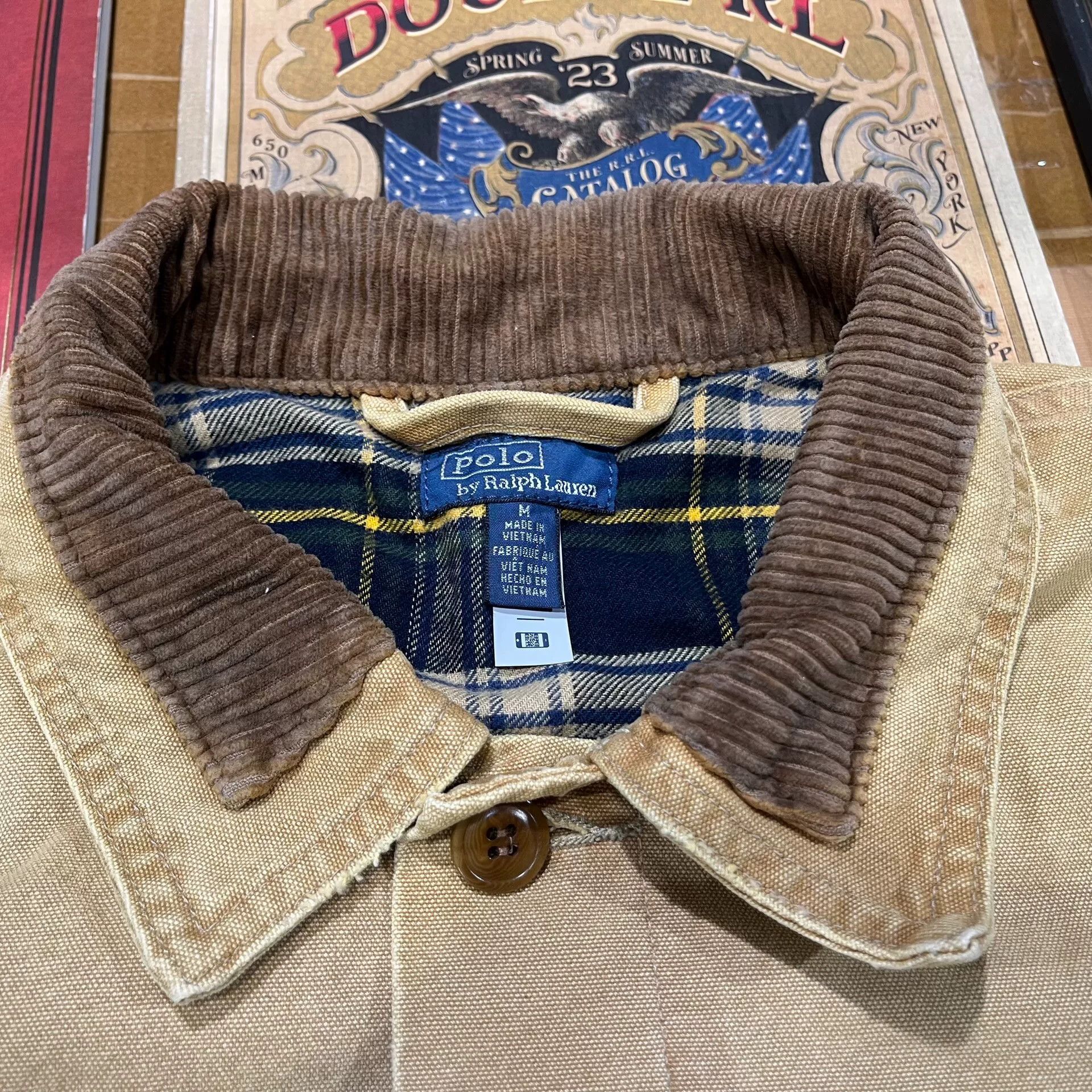 RRL Ralph Lauren patchwork hunting jacket by Ralph Lauren Size US M / EU 48-50 / 2 - 4 Thumbnail