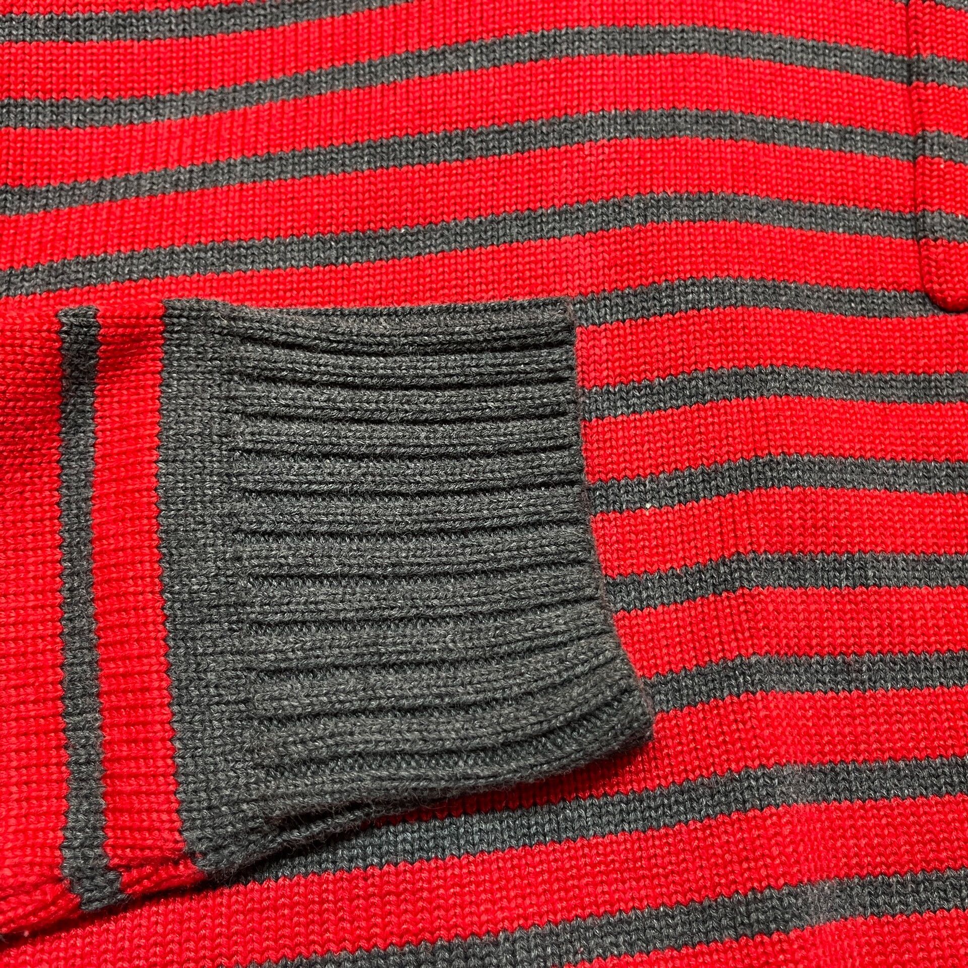 RRL Ralph Lauren red striped knit pullover by Ralph Lauren Size US M / EU 48-50 / 2 - 5 Thumbnail