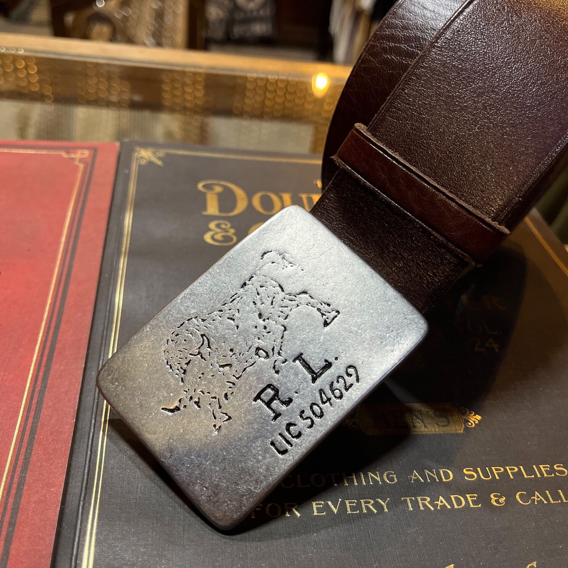 RRL Ralph Lauren double rl ralph lauren leather belt Size ONE SIZE - 2 Thumbnail