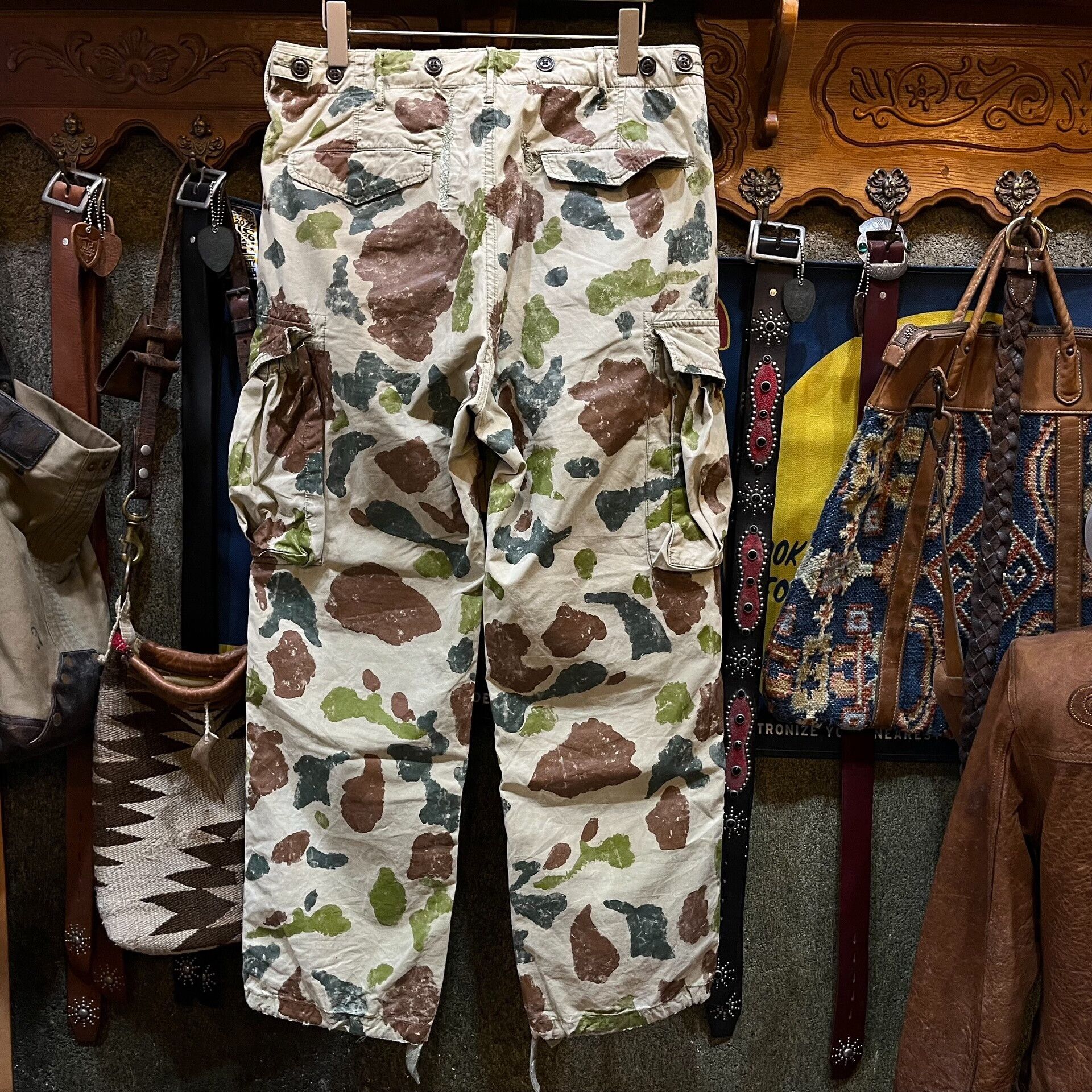 RRL Ralph Lauren limited edition RRL camouflage casual pants Size US 32 / EU 48 - 2 Thumbnail