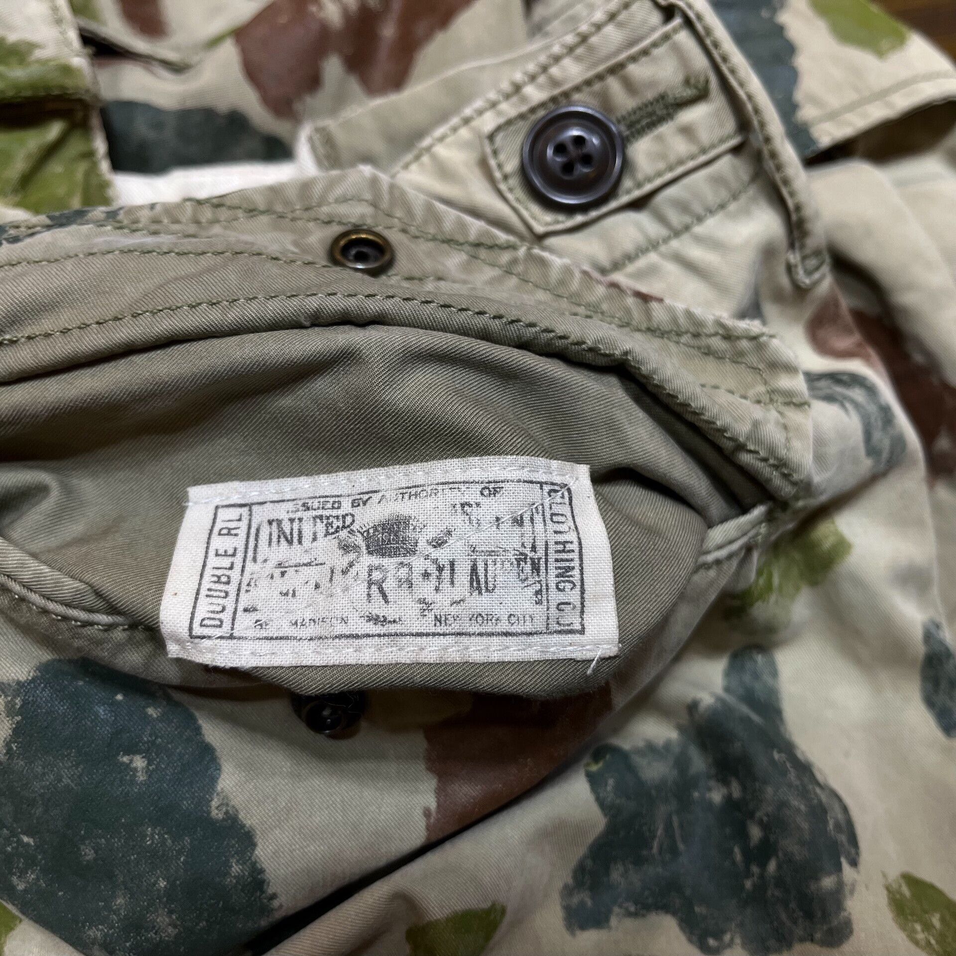RRL Ralph Lauren limited edition RRL camouflage casual pants Size US 32 / EU 48 - 7 Thumbnail