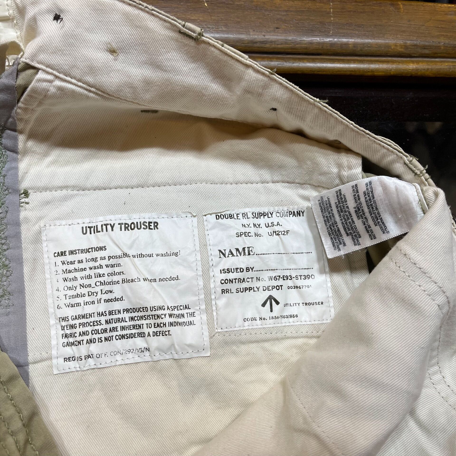 RRL Ralph Lauren limited edition RRL camouflage casual pants Size US 32 / EU 48 - 4 Thumbnail