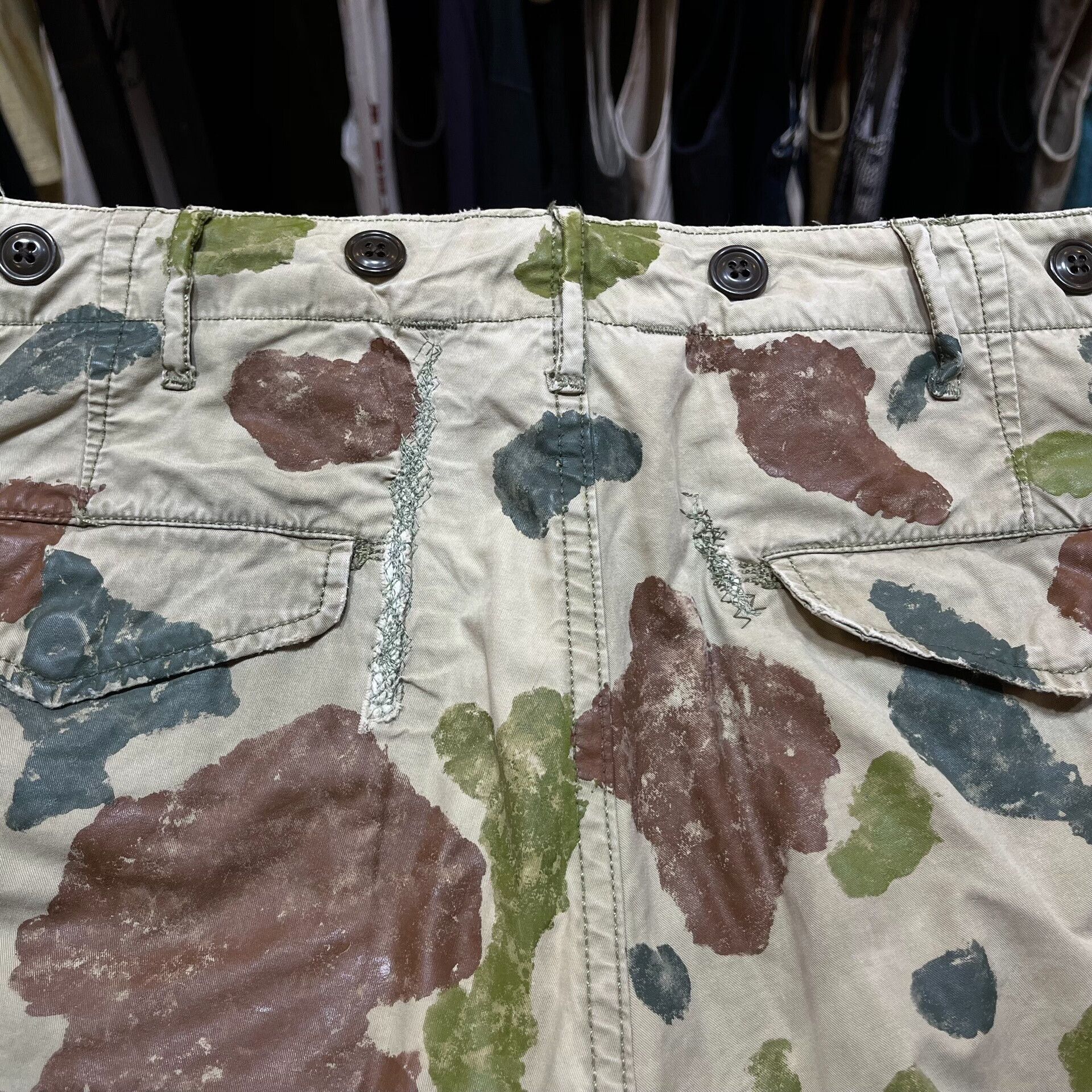 RRL Ralph Lauren limited edition RRL camouflage casual pants Size US 32 / EU 48 - 8 Thumbnail