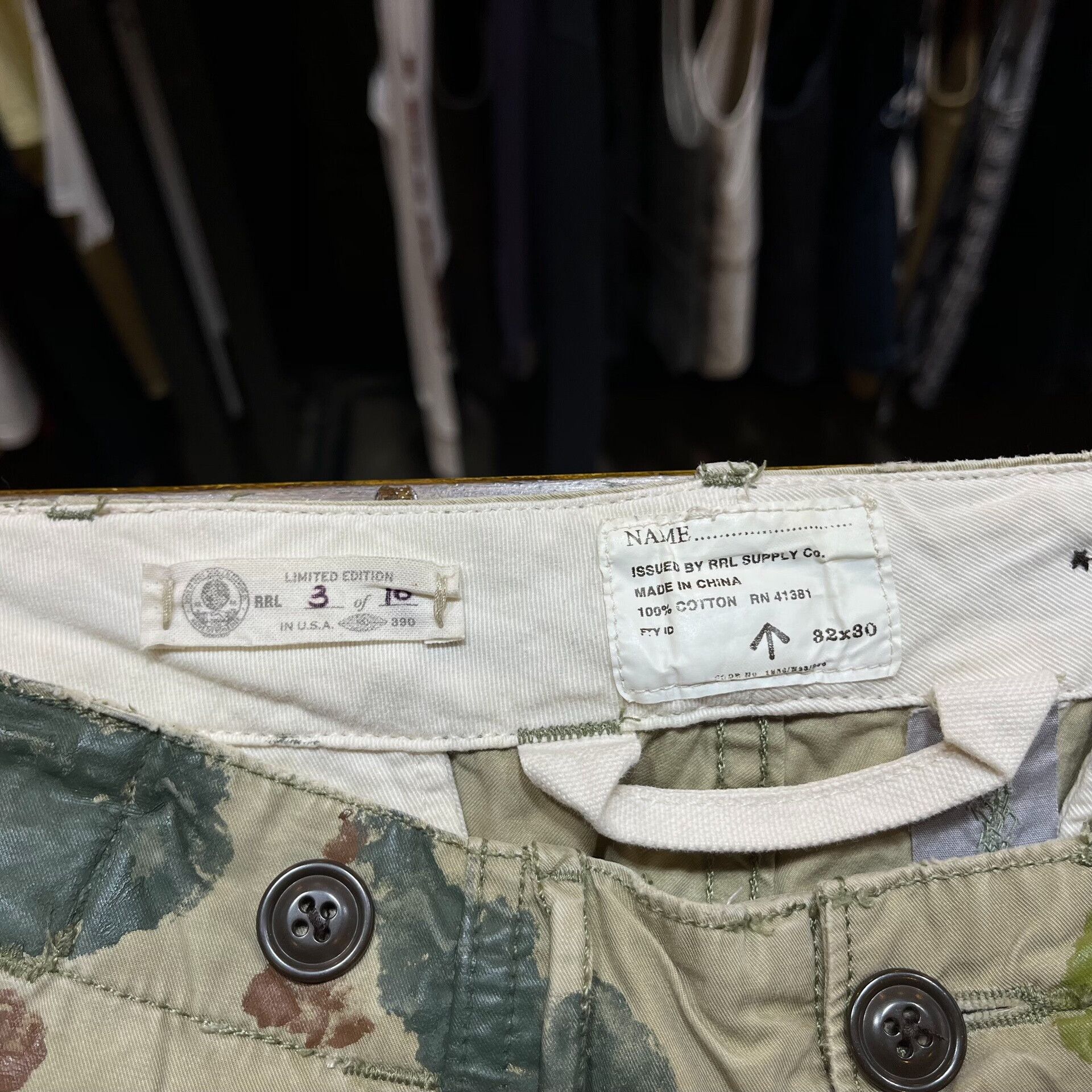 RRL Ralph Lauren limited edition RRL camouflage casual pants Size US 32 / EU 48 - 3 Thumbnail