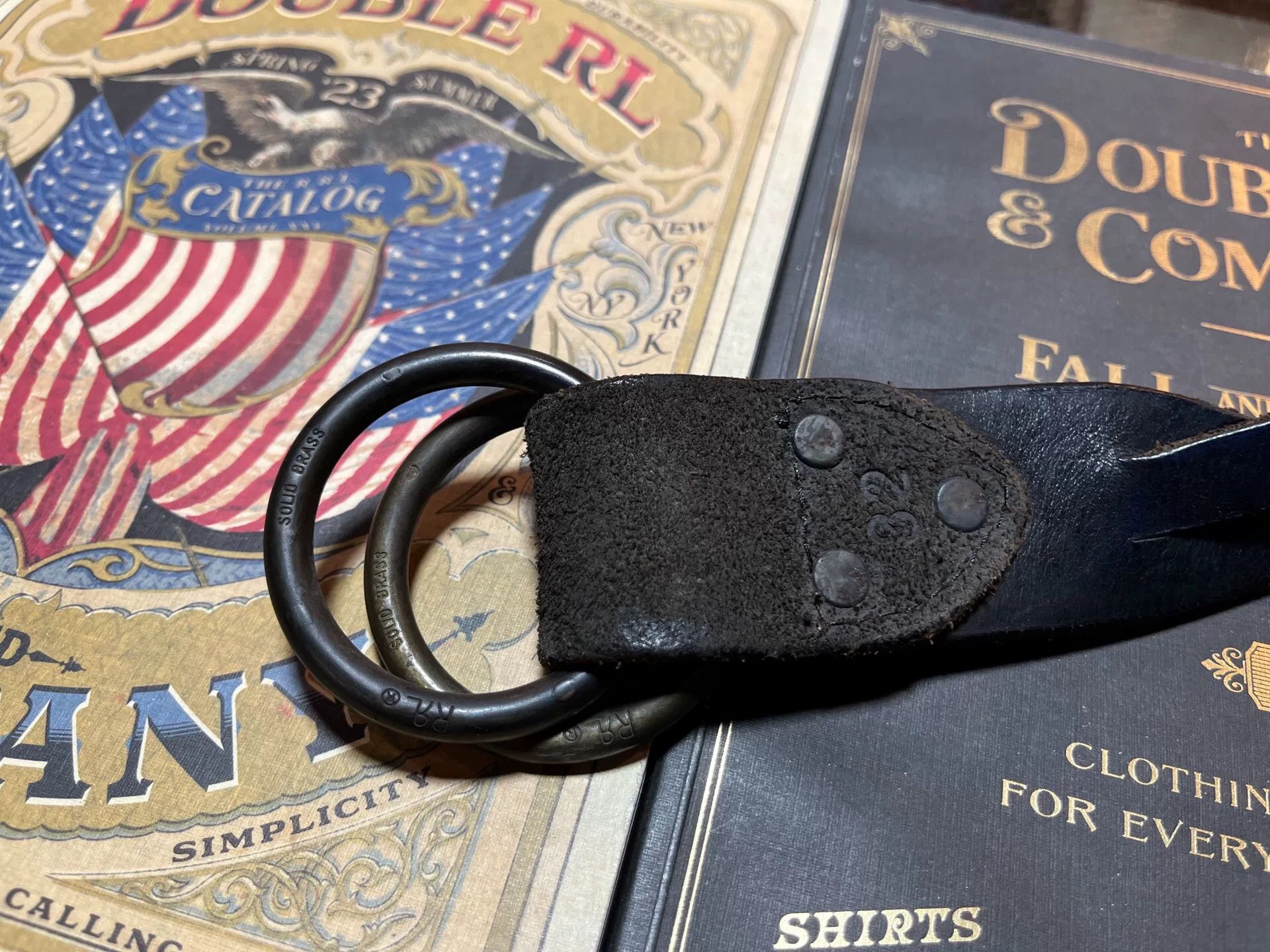 RRL Ralph Lauren rrl woven leather belt by ralph lauren Size ONE SIZE - 4 Thumbnail