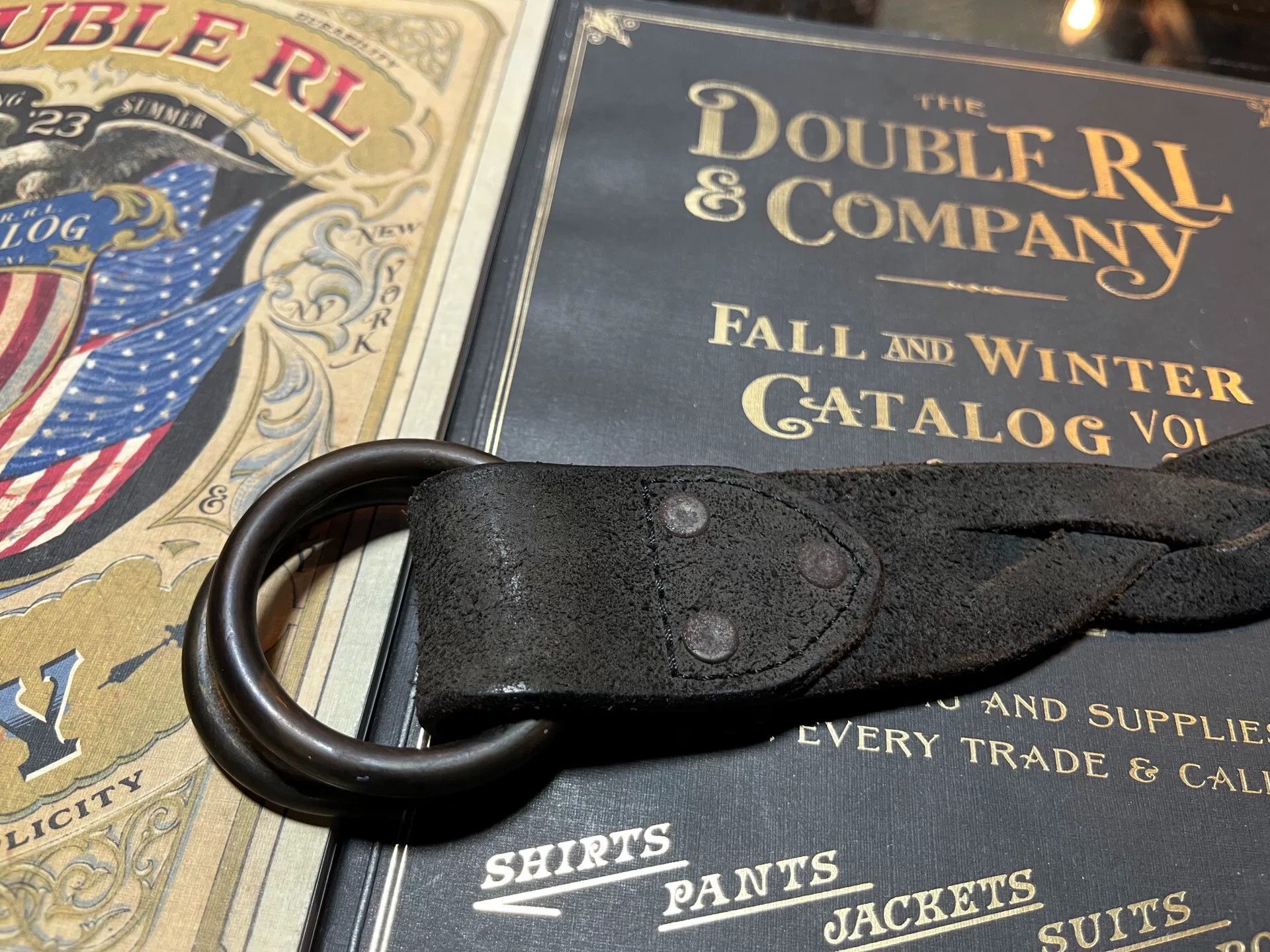 RRL Ralph Lauren rrl woven leather belt by ralph lauren Size ONE SIZE - 3 Thumbnail
