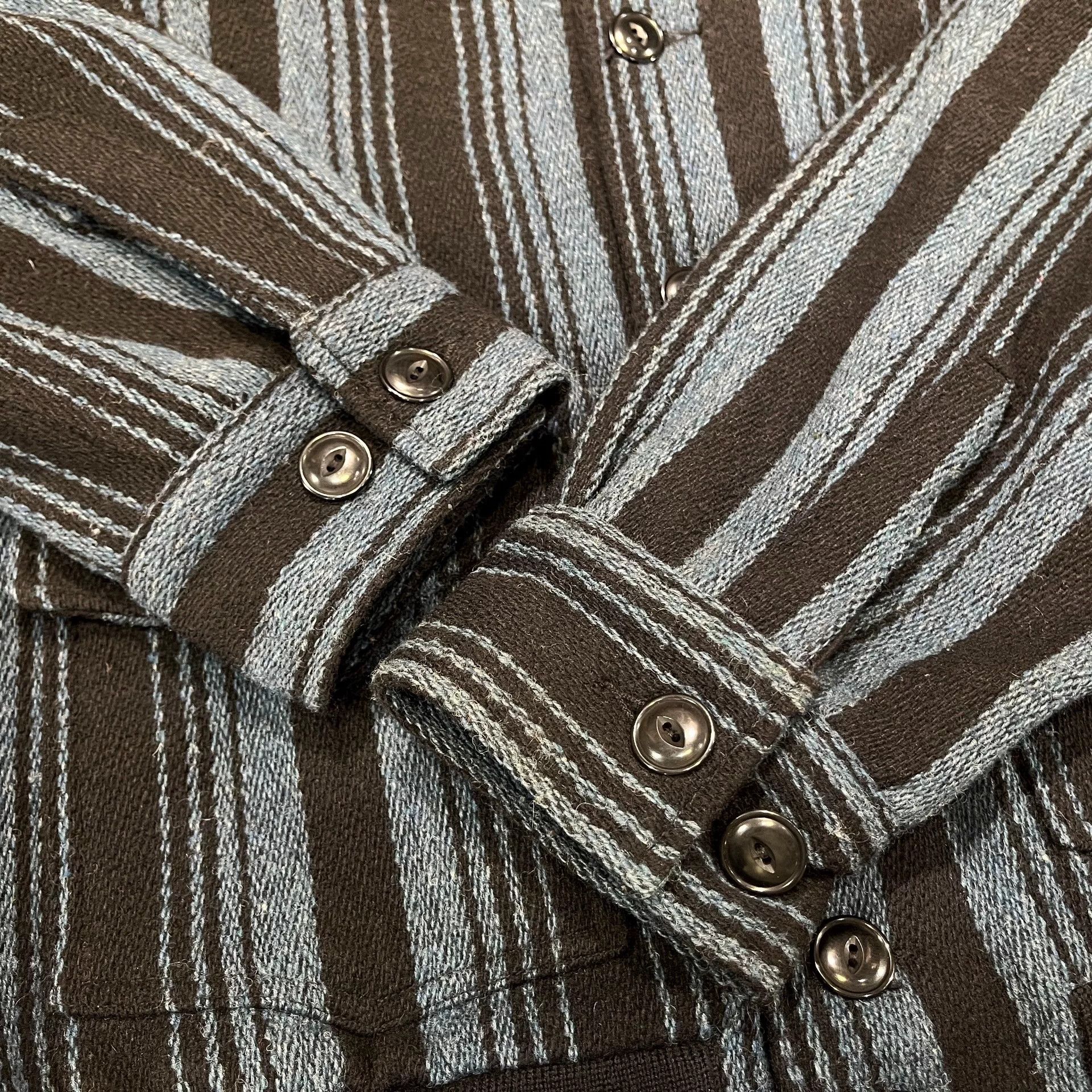 RRL Ralph Lauren vintage rrl wool jacket in blue and black Size US L / EU 52-54 / 3 - 8 Thumbnail