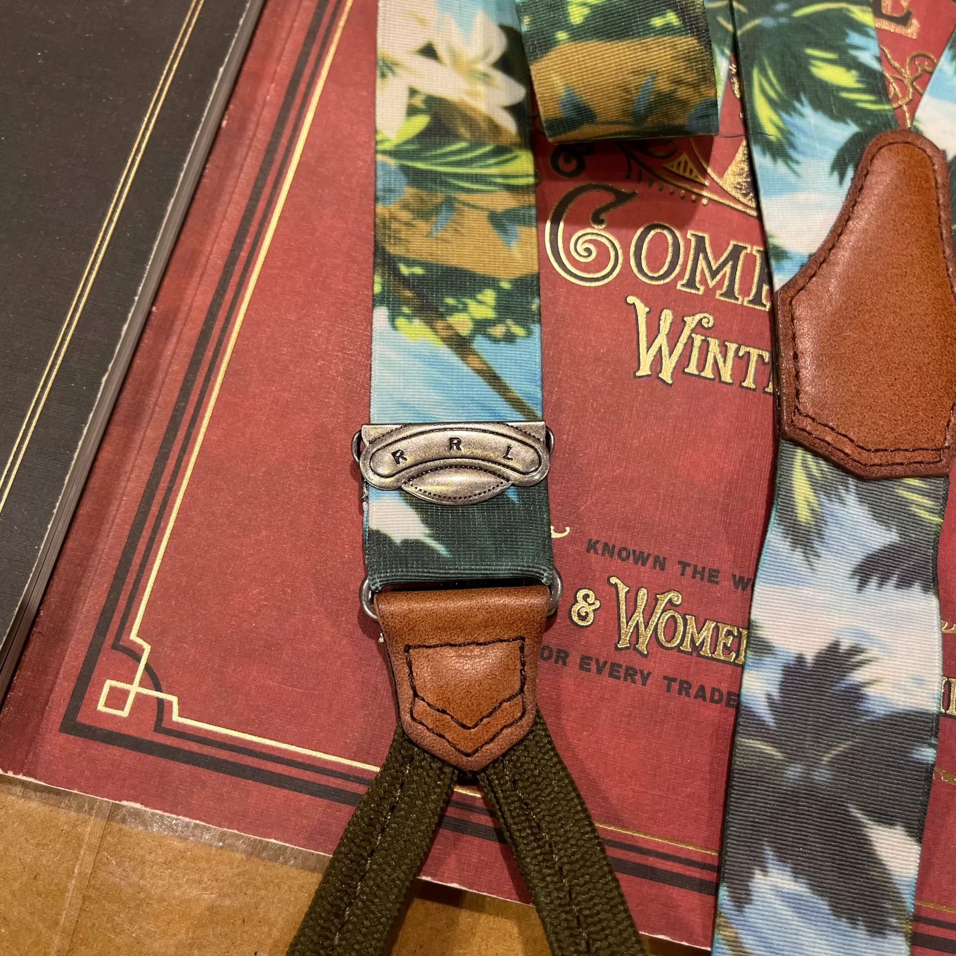 RRL Ralph Lauren colorful suspenders from Double RL Ralph Lauren Size ONE SIZE - 5 Thumbnail