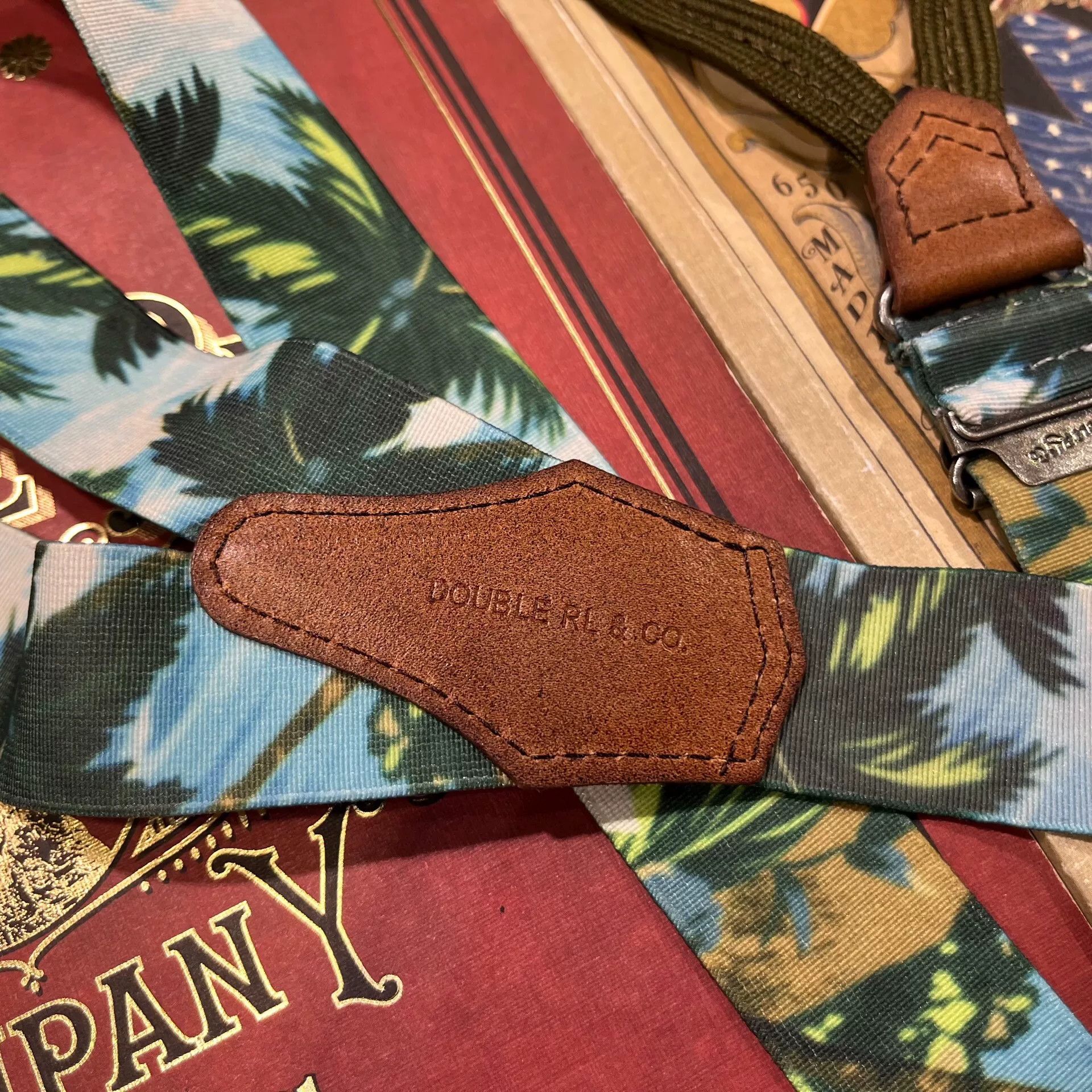 RRL Ralph Lauren colorful suspenders from Double RL Ralph Lauren Size ONE SIZE - 3 Thumbnail