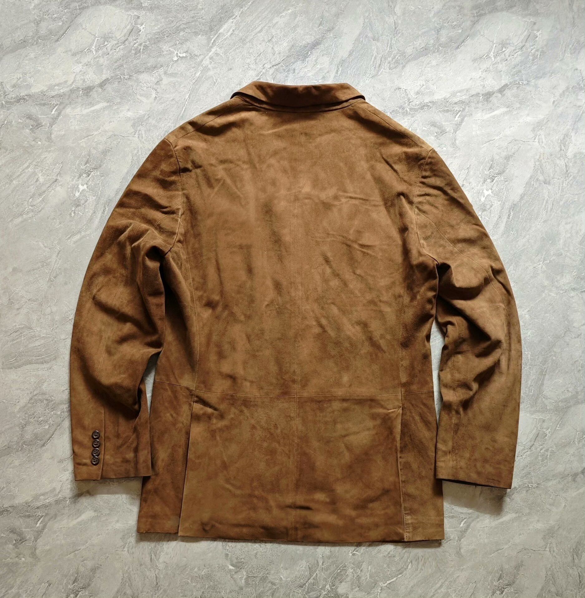 Polo Ralph Lauren brown suede blazer from polo ralph lauren Size US XL / EU 56 / 4 - 3 Thumbnail