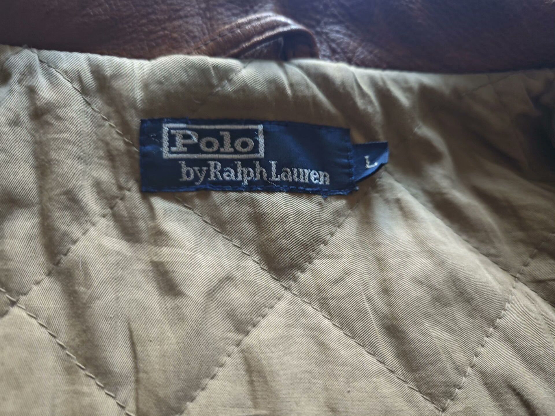 Polo Ralph Lauren vintage ralph lauren leather hunting jacket Size US L / EU 52-54 / 3 - 4 Thumbnail