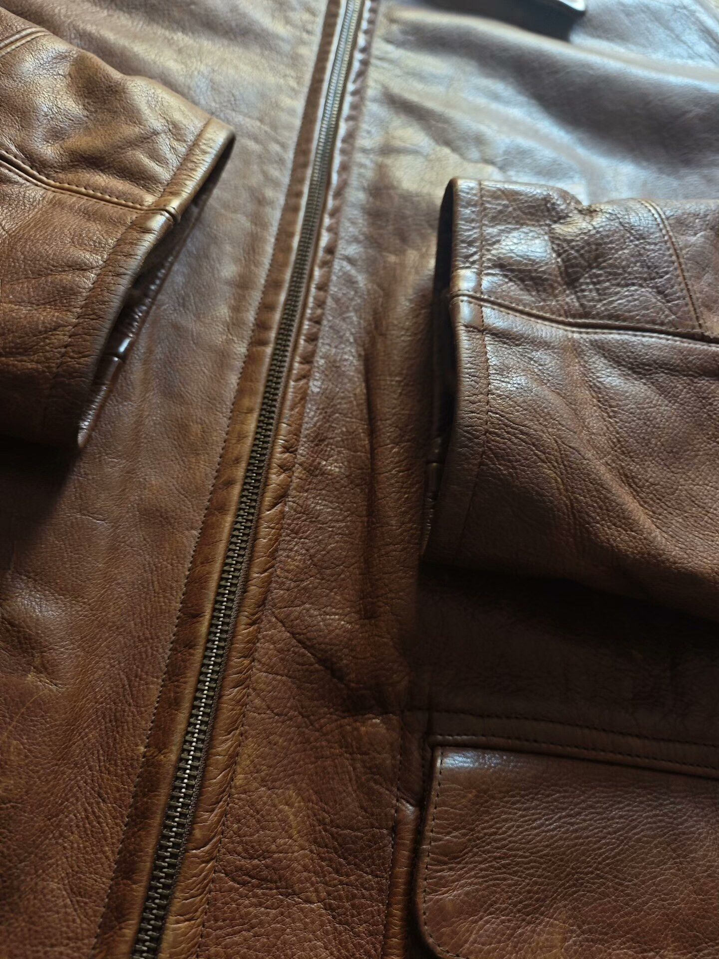 Polo Ralph Lauren vintage ralph lauren leather hunting jacket Size US L / EU 52-54 / 3 - 6 Thumbnail
