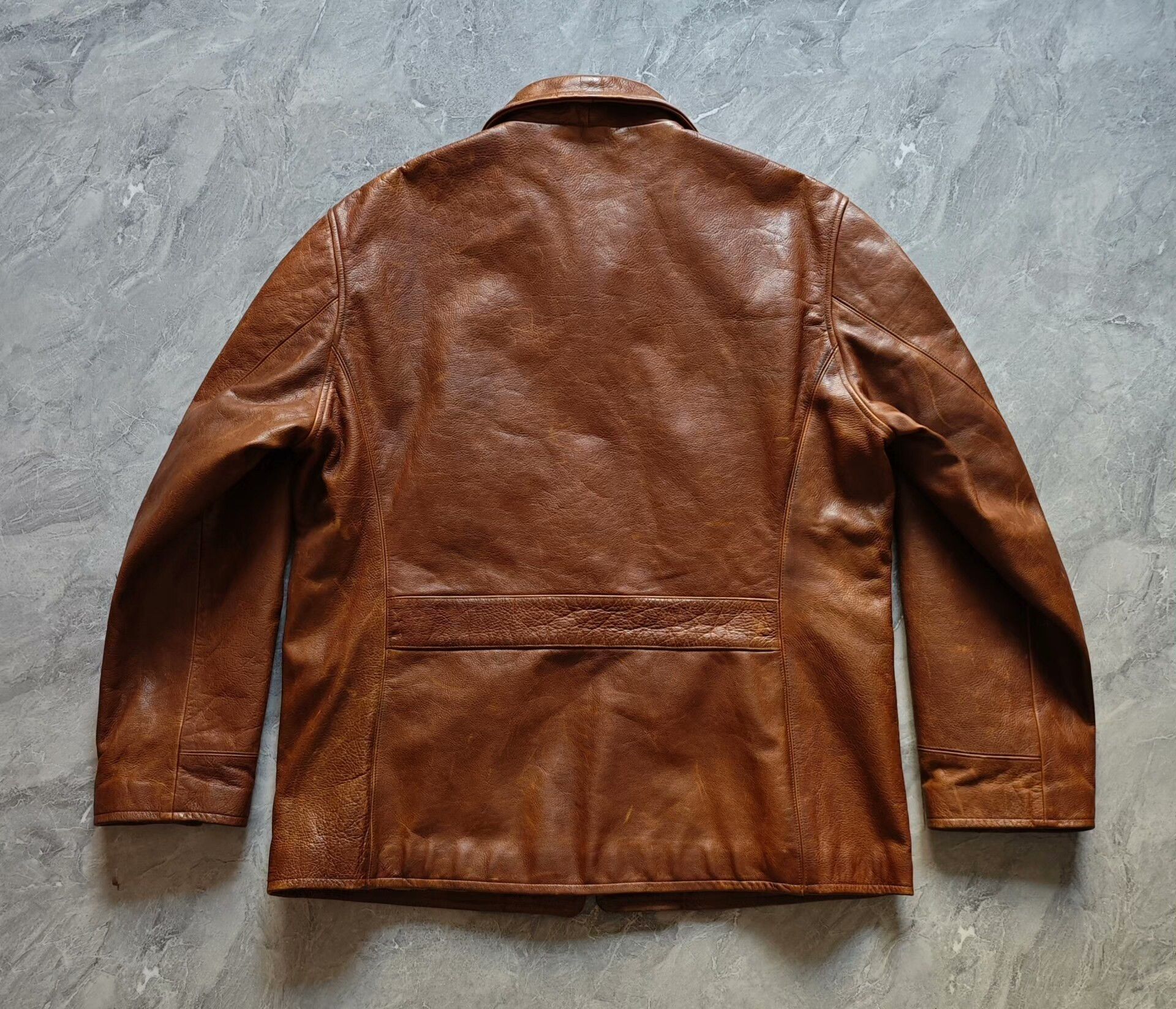Polo Ralph Lauren vintage ralph lauren leather hunting jacket Size US L / EU 52-54 / 3 - 3 Thumbnail