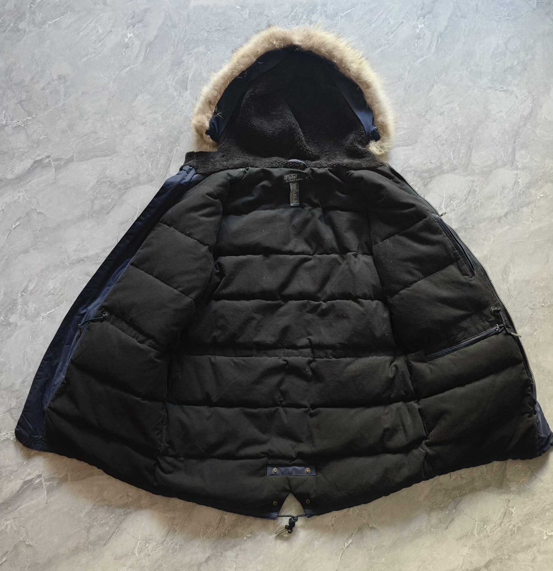 Polo Ralph Lauren polo ralph lauren fur hooded parka jacket Size US M / EU 48-50 / 2 - 2 Thumbnail
