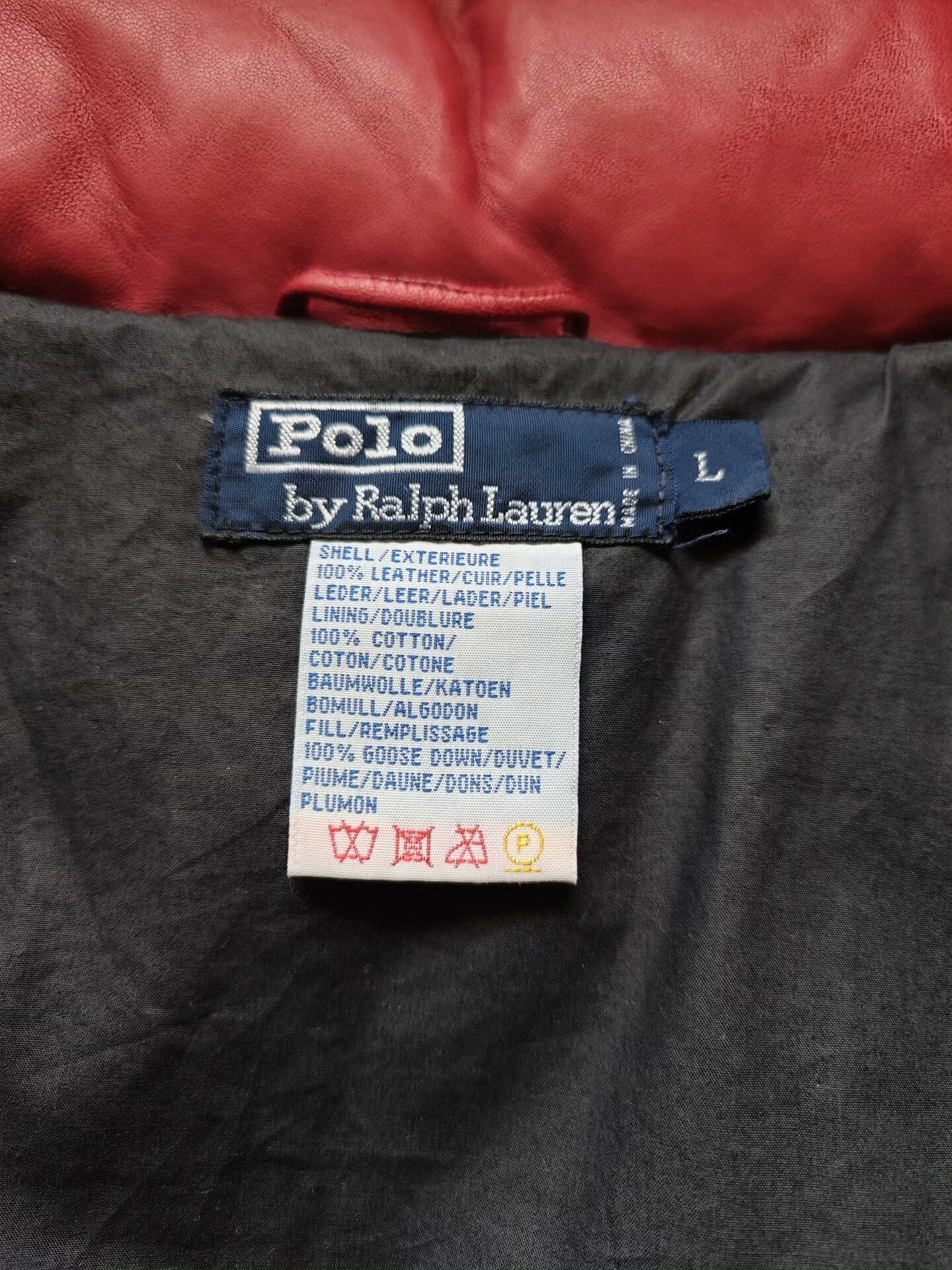 Polo Ralph Lauren leather puffer jacket by polo ralph lauren Size US L / EU 52-54 / 3 - 3 Thumbnail