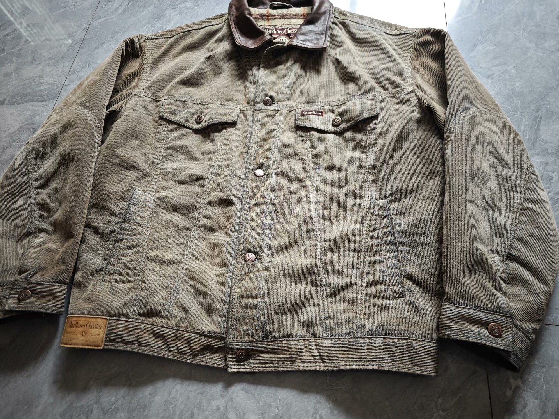 Marlboro Classics rust corduroy trucker jacket Size US XL / EU 56 / 4 - 3 Thumbnail