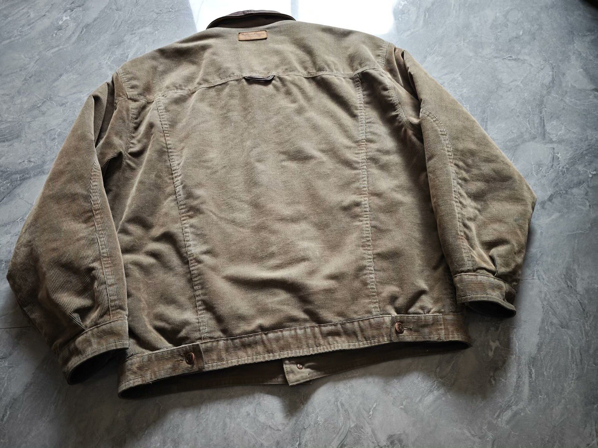 Marlboro Classics rust corduroy trucker jacket Size US XL / EU 56 / 4 - 5 Thumbnail