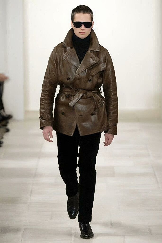 Ralph Lauren polo ralph lauren leather trench coat Size US M / EU 48-50 / 2 - 9 Thumbnail
