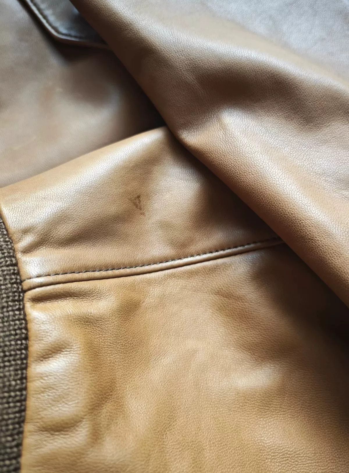 Polo Ralph Lauren polo ralph lauren lambskin a-2 jacket Size US XL / EU 56 / 4 - 6 Thumbnail