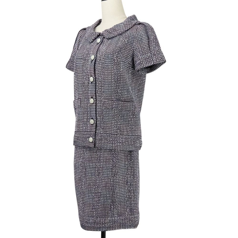 Chanel Chanel Chanel Tweed Setup Cotton Suits P35404 DUTY FREE for USA Size ONE SIZE - 2 Thumbnail