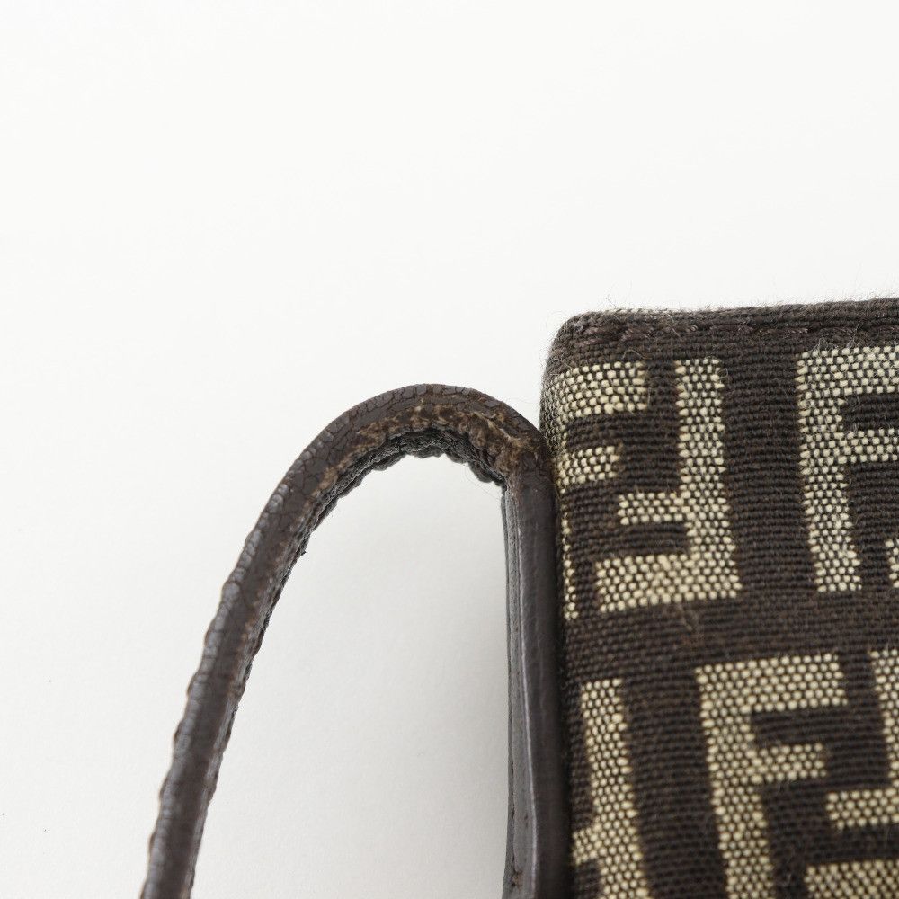 Fendi Fendi Fendi Zucchino Nylon Canvas Shoulder Bag Textile Crossbody Bag DUTY FREE for USA Size ONE SIZE - 13 Thumbnail