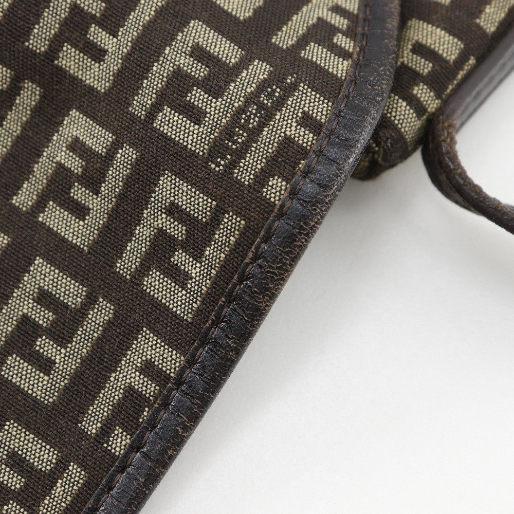 Fendi Fendi Fendi Zucchino Nylon Canvas Shoulder Bag Textile Crossbody Bag DUTY FREE for USA Size ONE SIZE - 10 Thumbnail