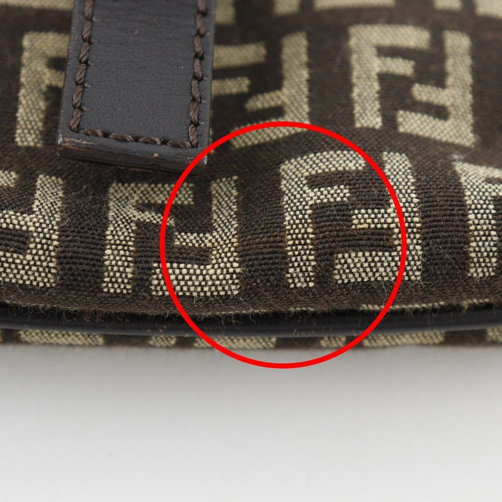Fendi Fendi Fendi Zucchino Nylon Canvas Shoulder Bag Textile Crossbody Bag DUTY FREE for USA Size ONE SIZE - 9 Thumbnail