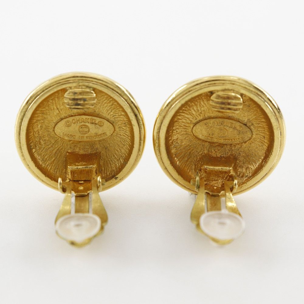 Chanel Chanel Chanel Coco Mark Earrings Metal Earrings DUTY FREE for USA Size ONE SIZE - 4 Thumbnail