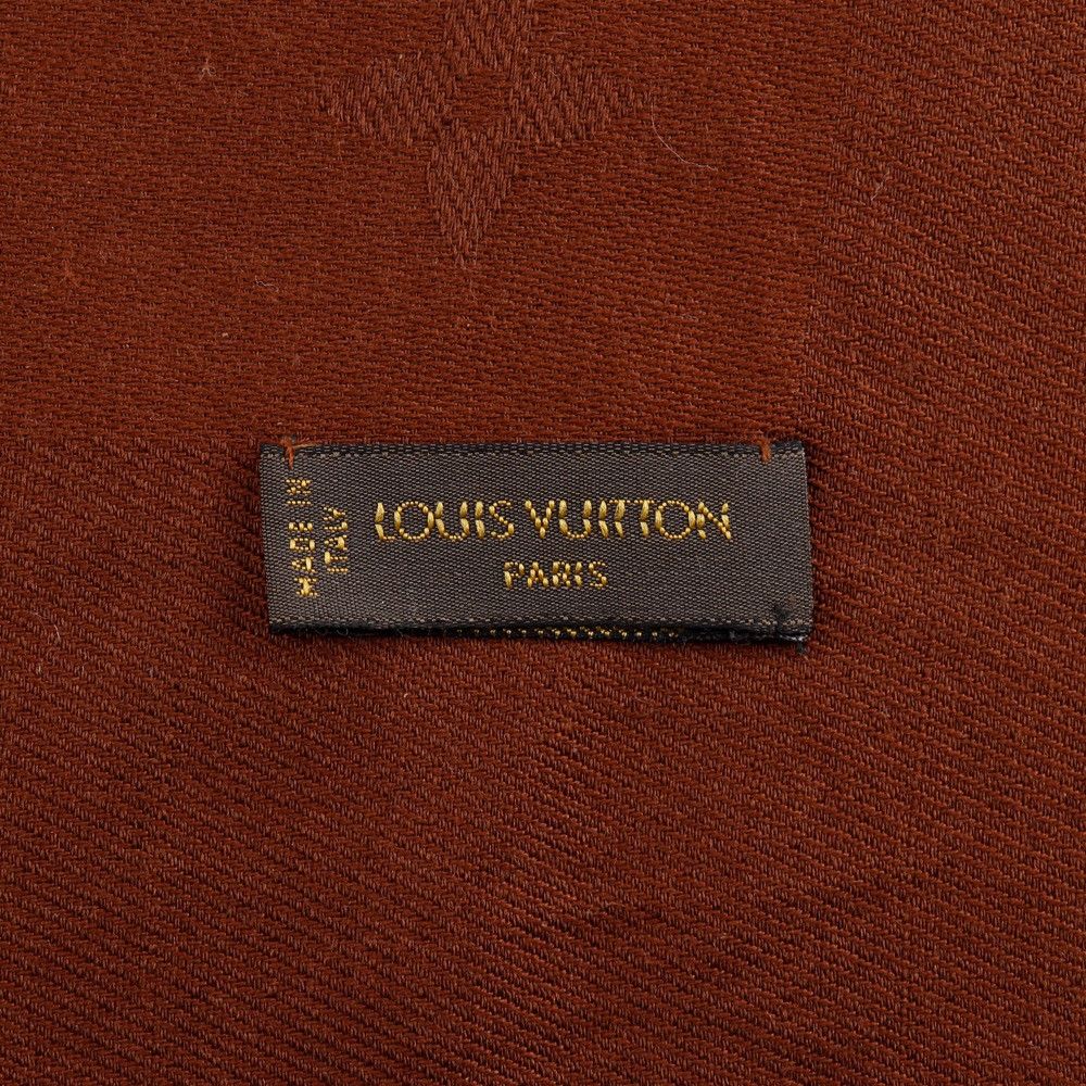 Louis Vuitton Louis Vuitton Louis Vuitton Monogram Silk Wool Stole Others Shawl DUTY FREE for USA Size ONE SIZE - 17 Thumbnail