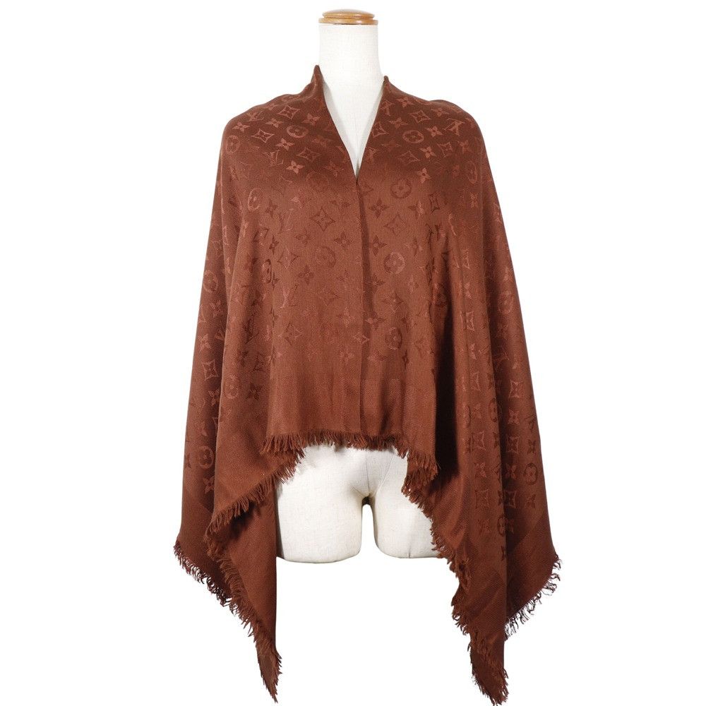 Louis Vuitton Louis Vuitton Louis Vuitton Monogram Silk Wool Stole Others Shawl DUTY FREE for USA Size ONE SIZE - 18 Thumbnail