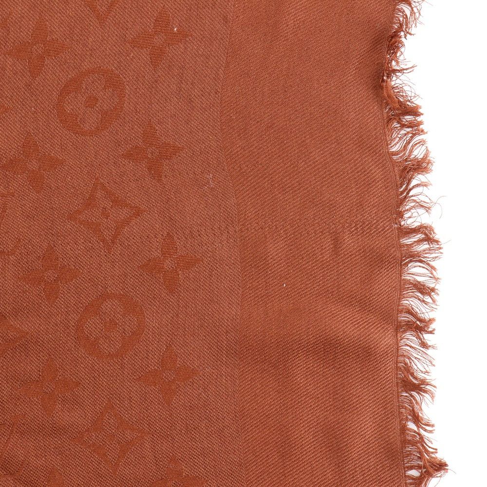 Louis Vuitton Louis Vuitton Louis Vuitton Monogram Silk Wool Stole Others Shawl DUTY FREE for USA Size ONE SIZE - 14 Thumbnail