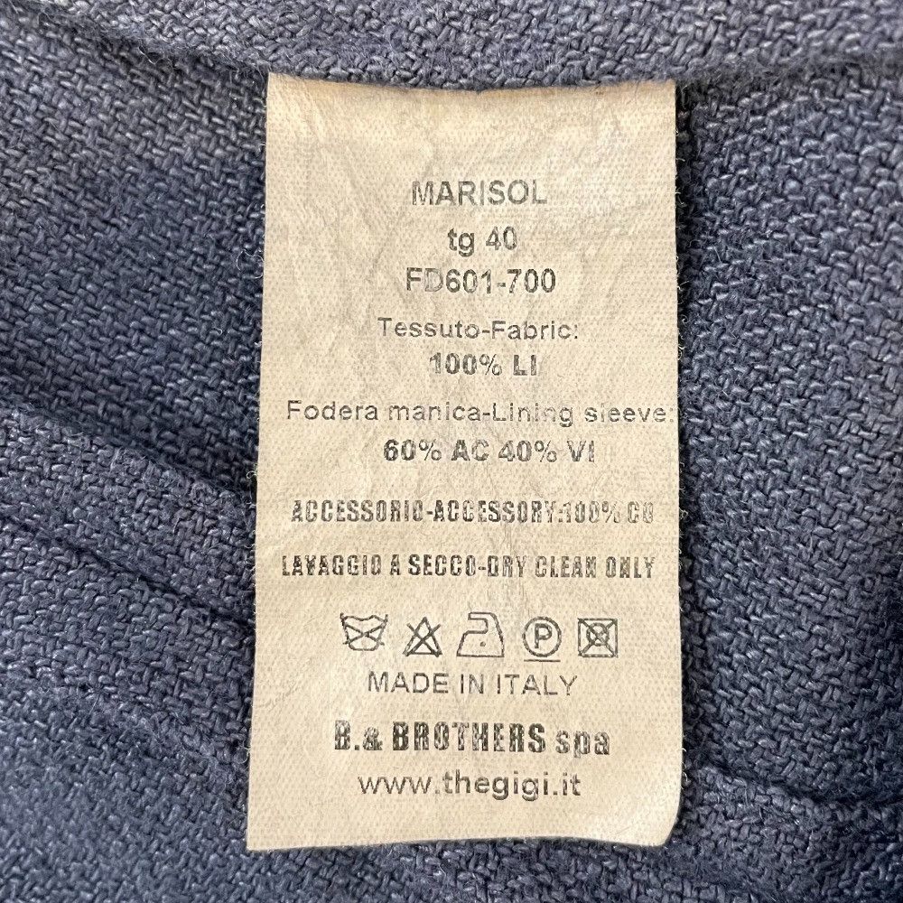 Other Other THE GIGI Linen Tailored Jacket Plant-based Outerwear DUTY FREE for USA Size ONE SIZE - 8 Thumbnail