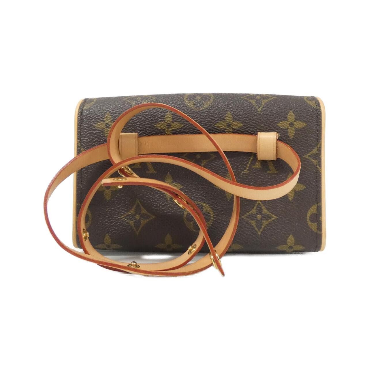 Louis Vuitton Louis Vuitton Louis Vuitton Pochette Florentine Monogram Waist Bag Textile Belt Bag M51855+M67303 DUTY FREE for USA Size ONE SIZE - 2 Thumbnail