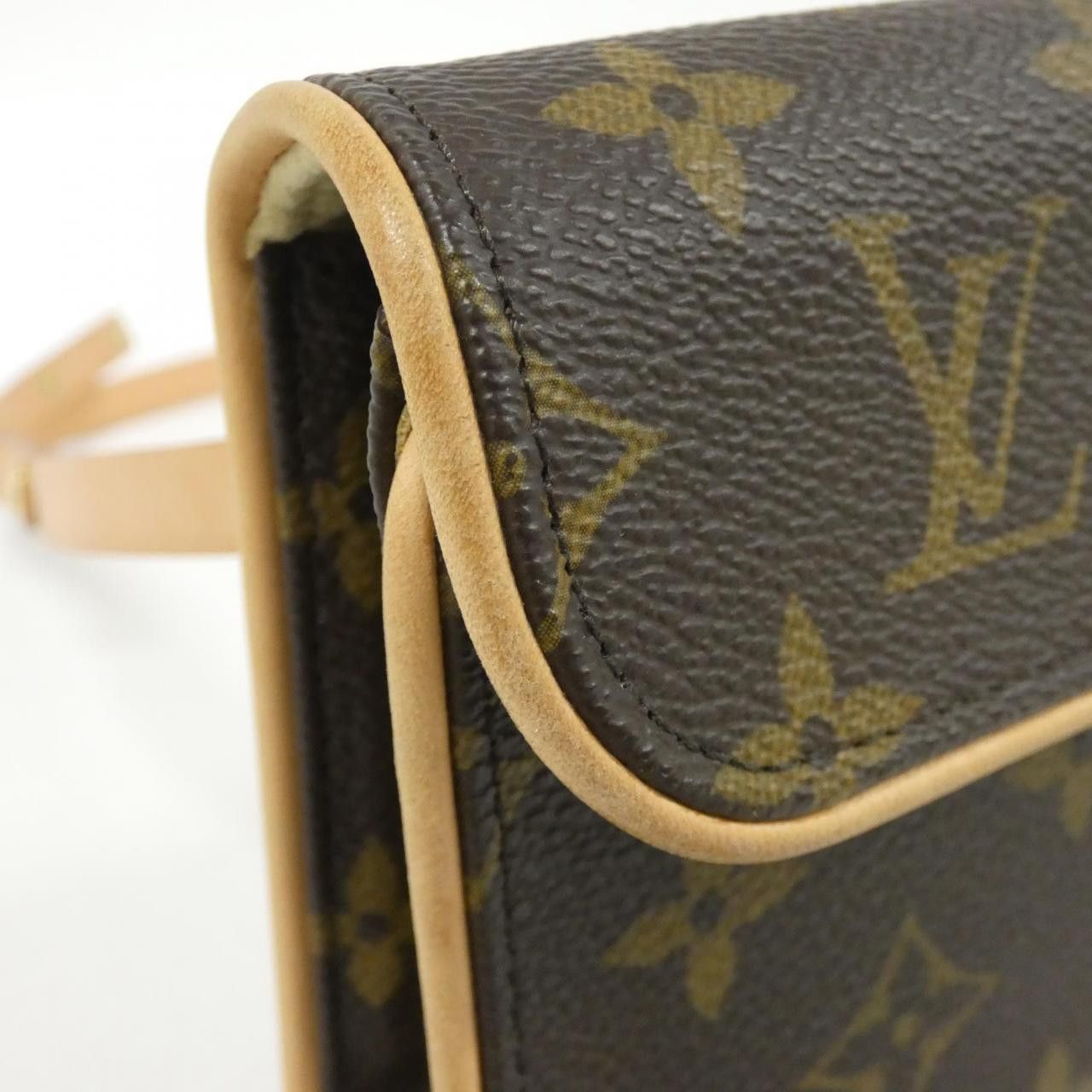 Louis Vuitton Louis Vuitton Louis Vuitton Pochette Florentine Monogram Waist Bag Textile Belt Bag M51855+M67303 DUTY FREE for USA Size ONE SIZE - 5 Thumbnail