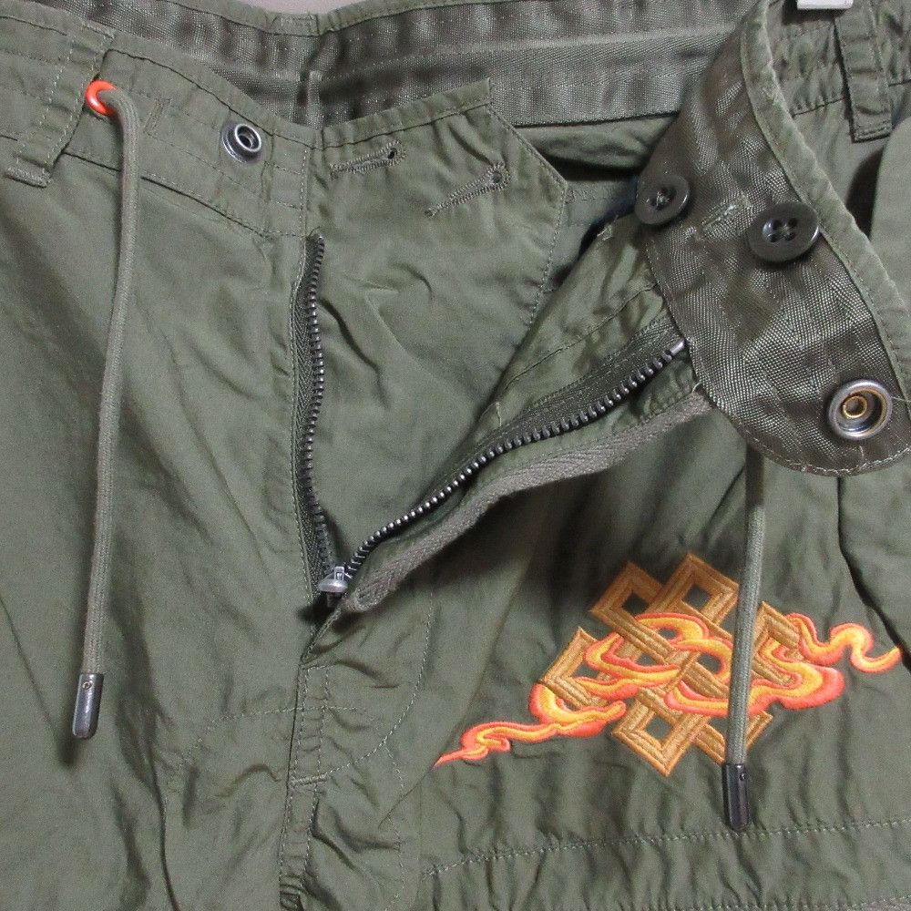 Ralph Lauren Ralph Lauren Ralph Lauren Embroidered Cargo Pants Cotton Pants DUTY FREE for USA Size ONE SIZE - 4 Thumbnail
