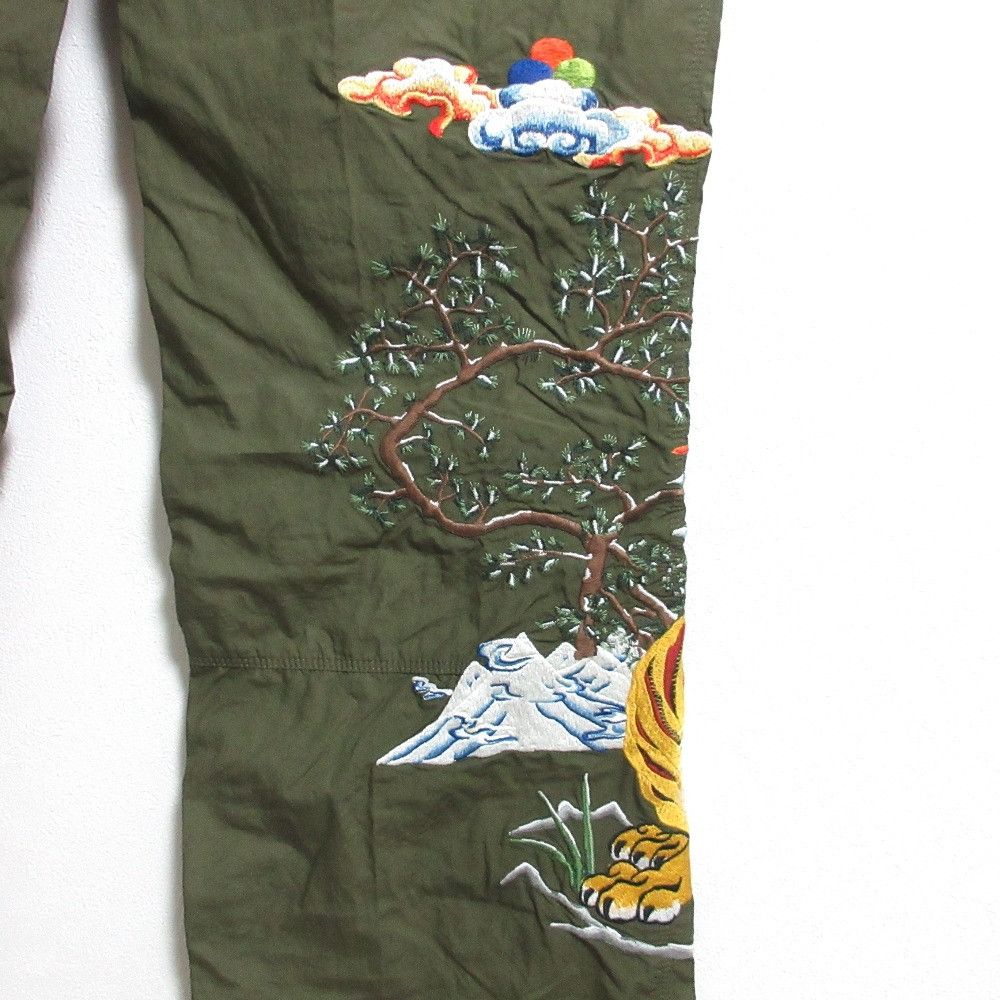 Ralph Lauren Ralph Lauren Ralph Lauren Embroidered Cargo Pants Cotton Pants DUTY FREE for USA Size ONE SIZE - 6 Thumbnail