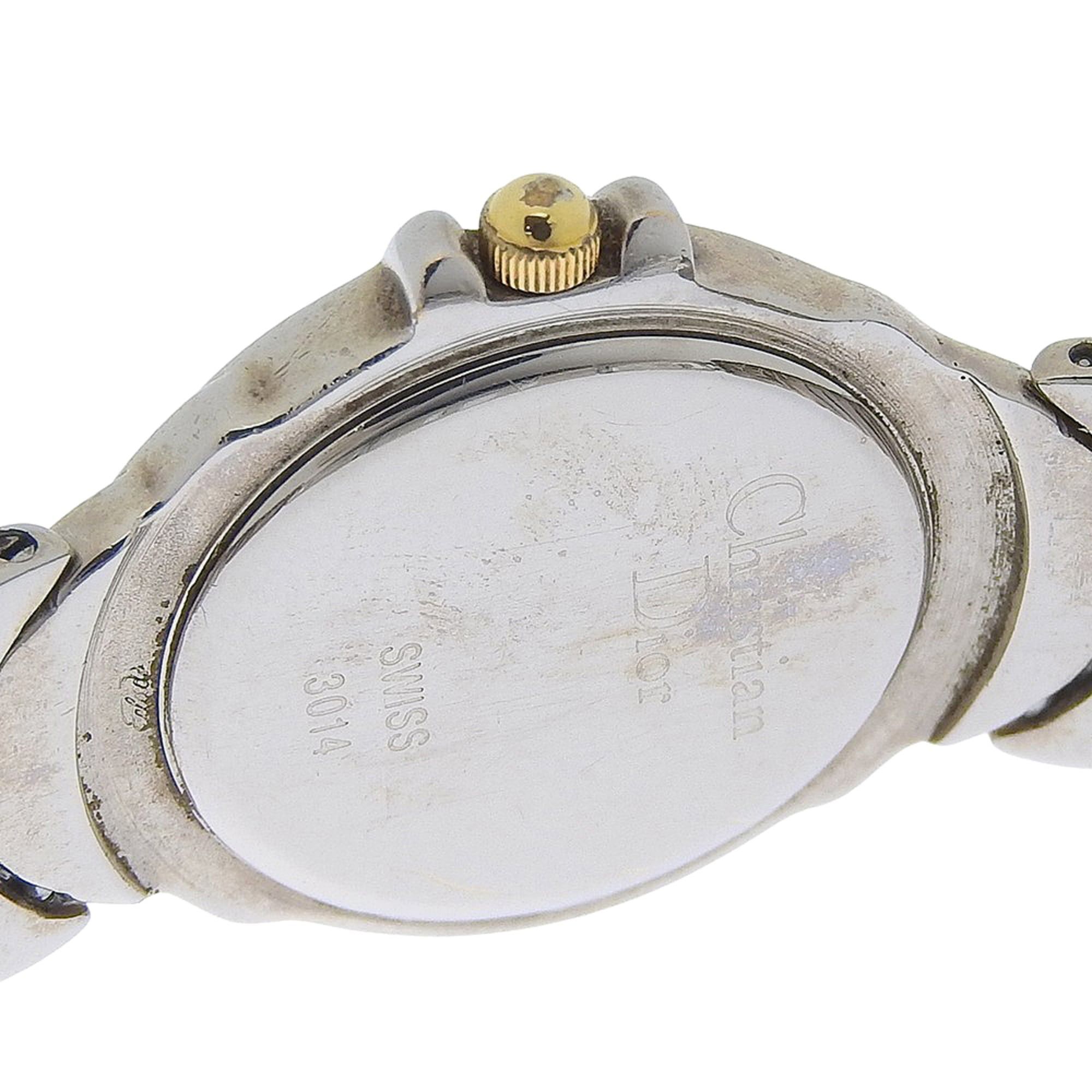 Dior Christian Dior Watch Stainless Steel Quartz Analog White Dial Women's Size ONE SIZE - 6 Thumbnail
