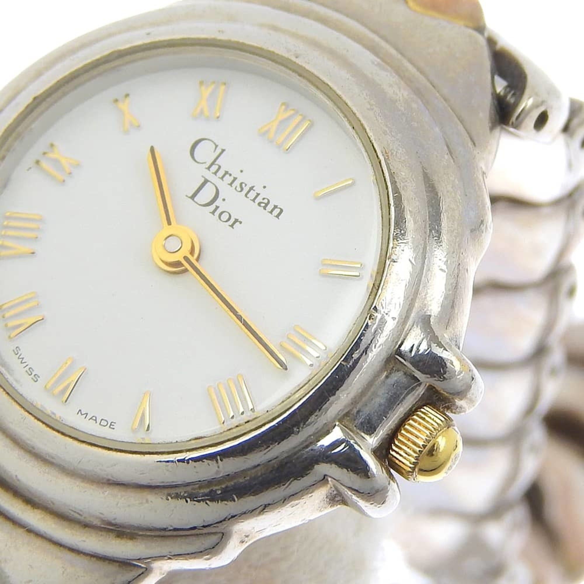 Dior Christian Dior Watch Stainless Steel Quartz Analog White Dial Women's Size ONE SIZE - 8 Thumbnail