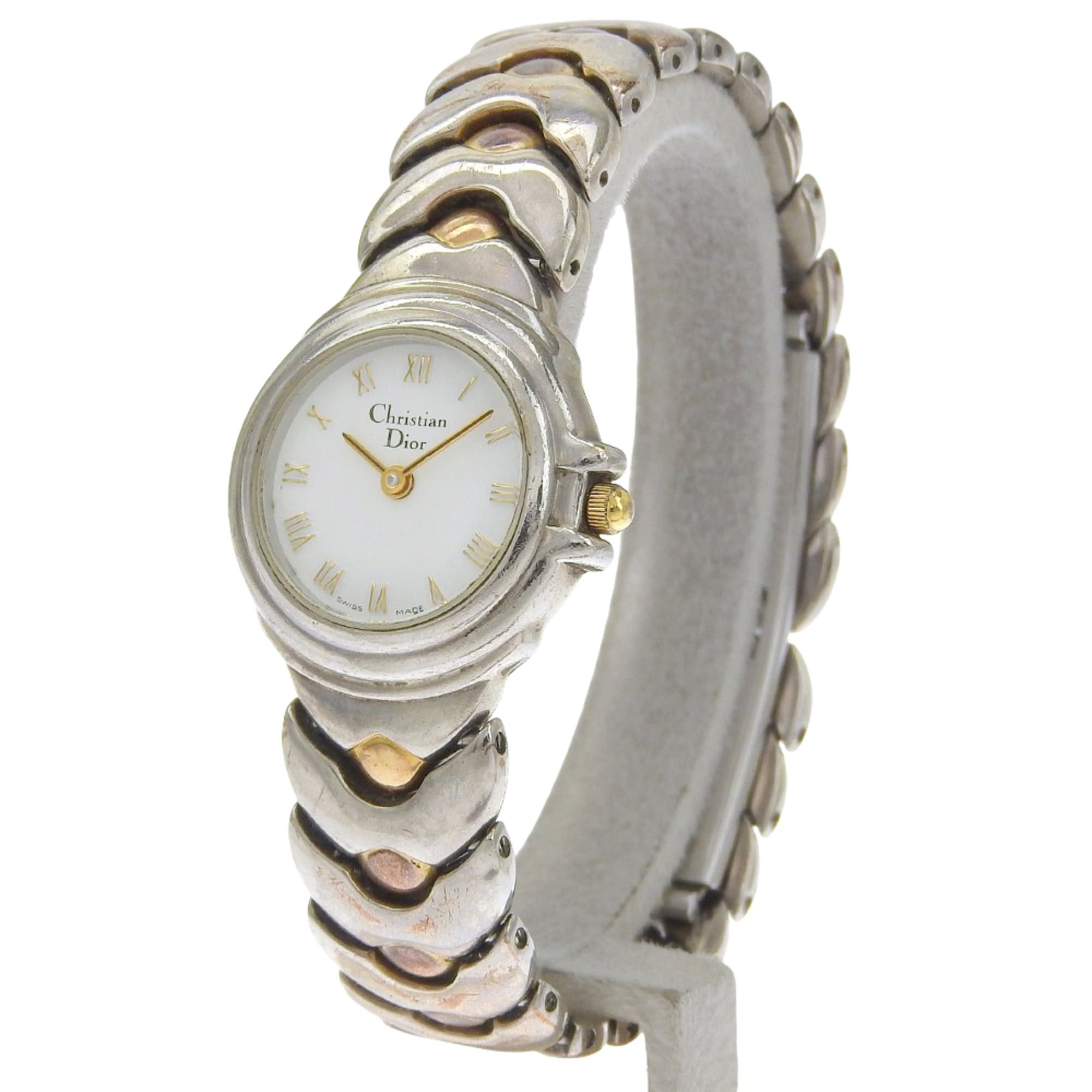 Dior Christian Dior Watch Stainless Steel Quartz Analog White Dial Women's Size ONE SIZE - 2 Thumbnail