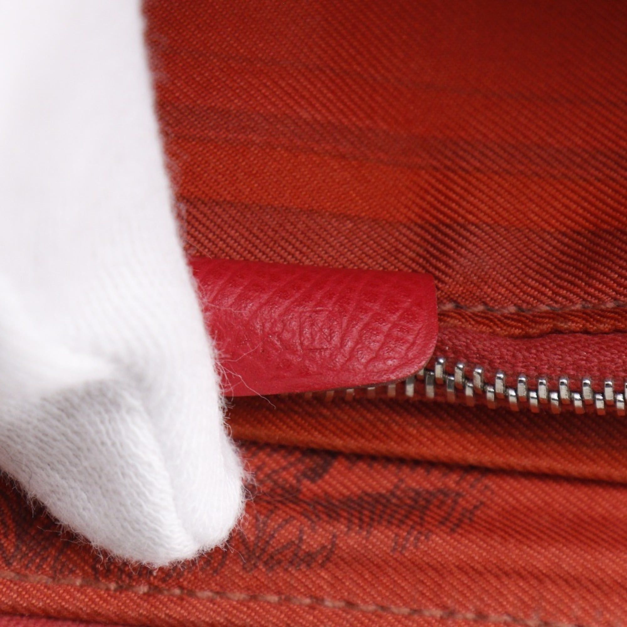 Hermes Hermes Azap Silk in Long Wallet Veau Epsom 2010 Red □N Zipper Women's Size ONE SIZE - 17 Thumbnail