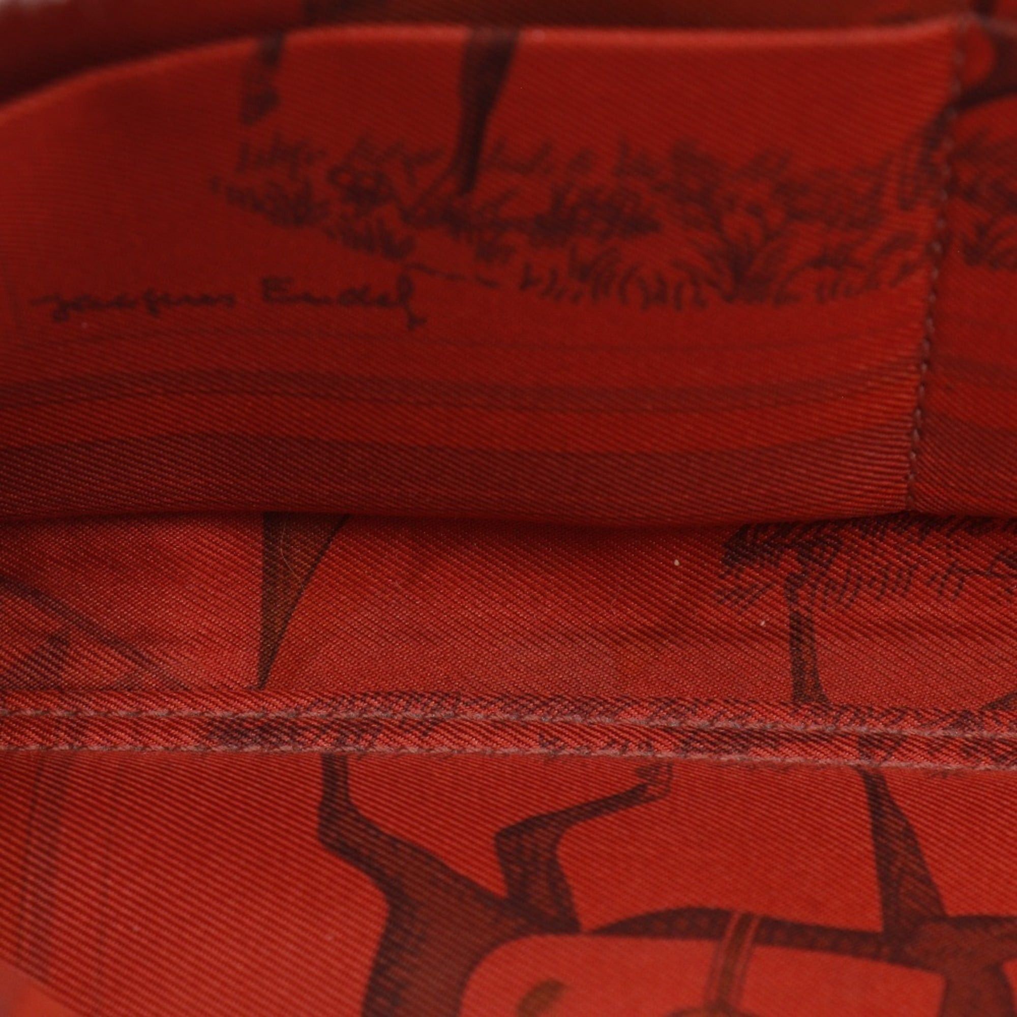 Hermes Hermes Azap Silk in Long Wallet Veau Epsom 2010 Red □N Zipper Women's Size ONE SIZE - 15 Thumbnail