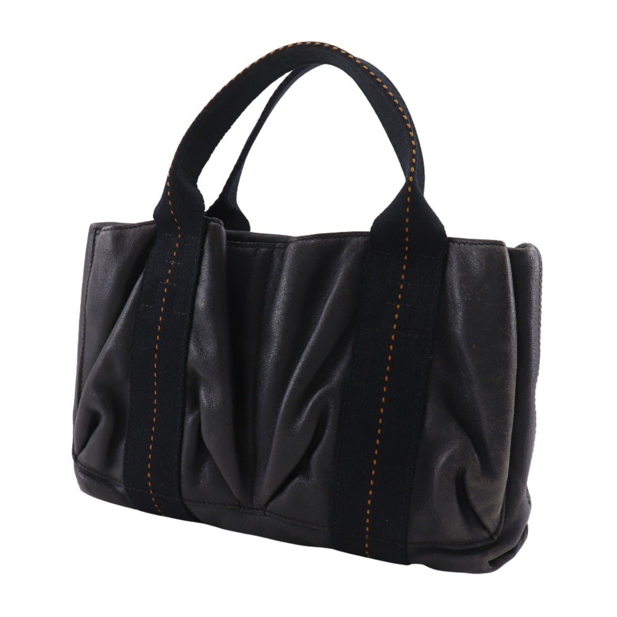 Hermes Hermes Caravan Horizontal PM Handbag Veau Derma Black Zipper Women's Size ONE SIZE - 2 Thumbnail