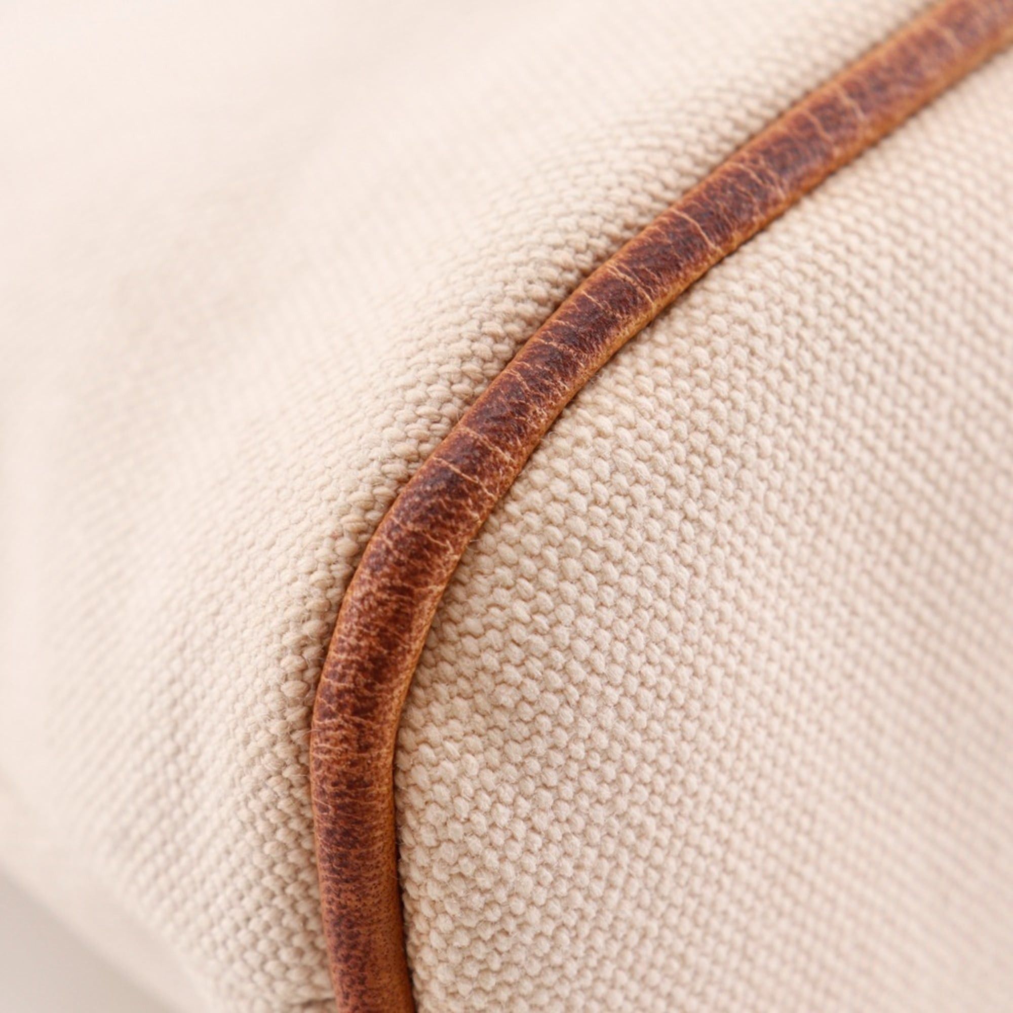 Hermes Hermes Bolide Pouch 20 Canvas Beige Zipper Unisex Size ONE SIZE - 5 Thumbnail