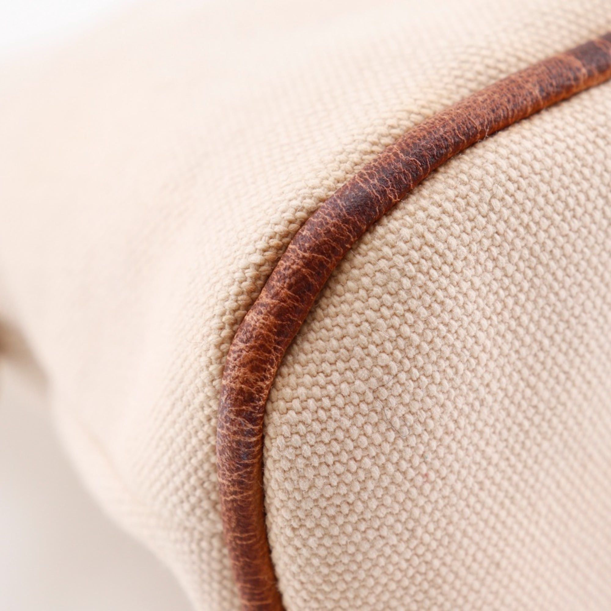 Hermes Hermes Bolide Pouch 20 Canvas Beige Zipper Unisex Size ONE SIZE - 7 Thumbnail
