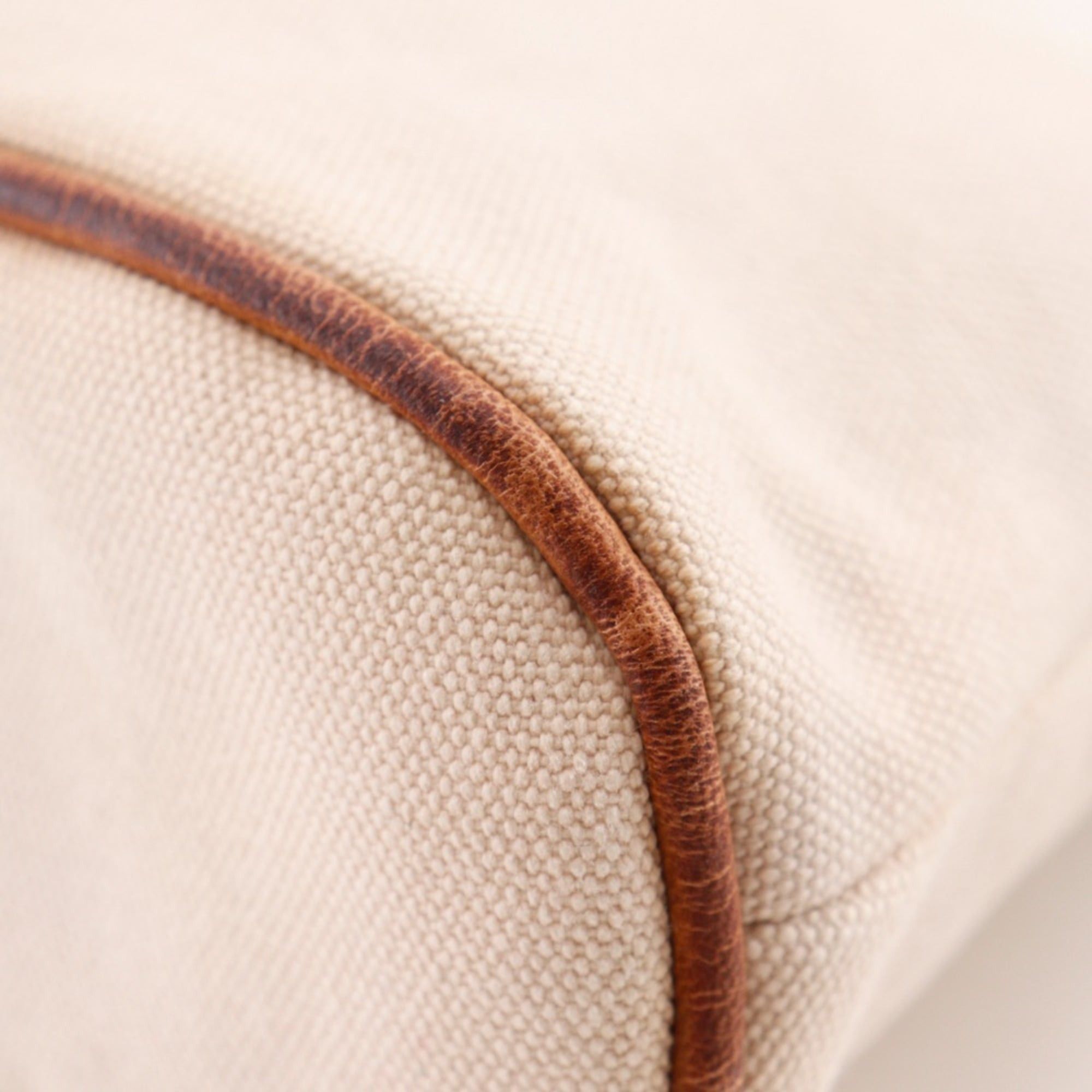 Hermes Hermes Bolide Pouch 20 Canvas Beige Zipper Unisex Size ONE SIZE - 4 Thumbnail