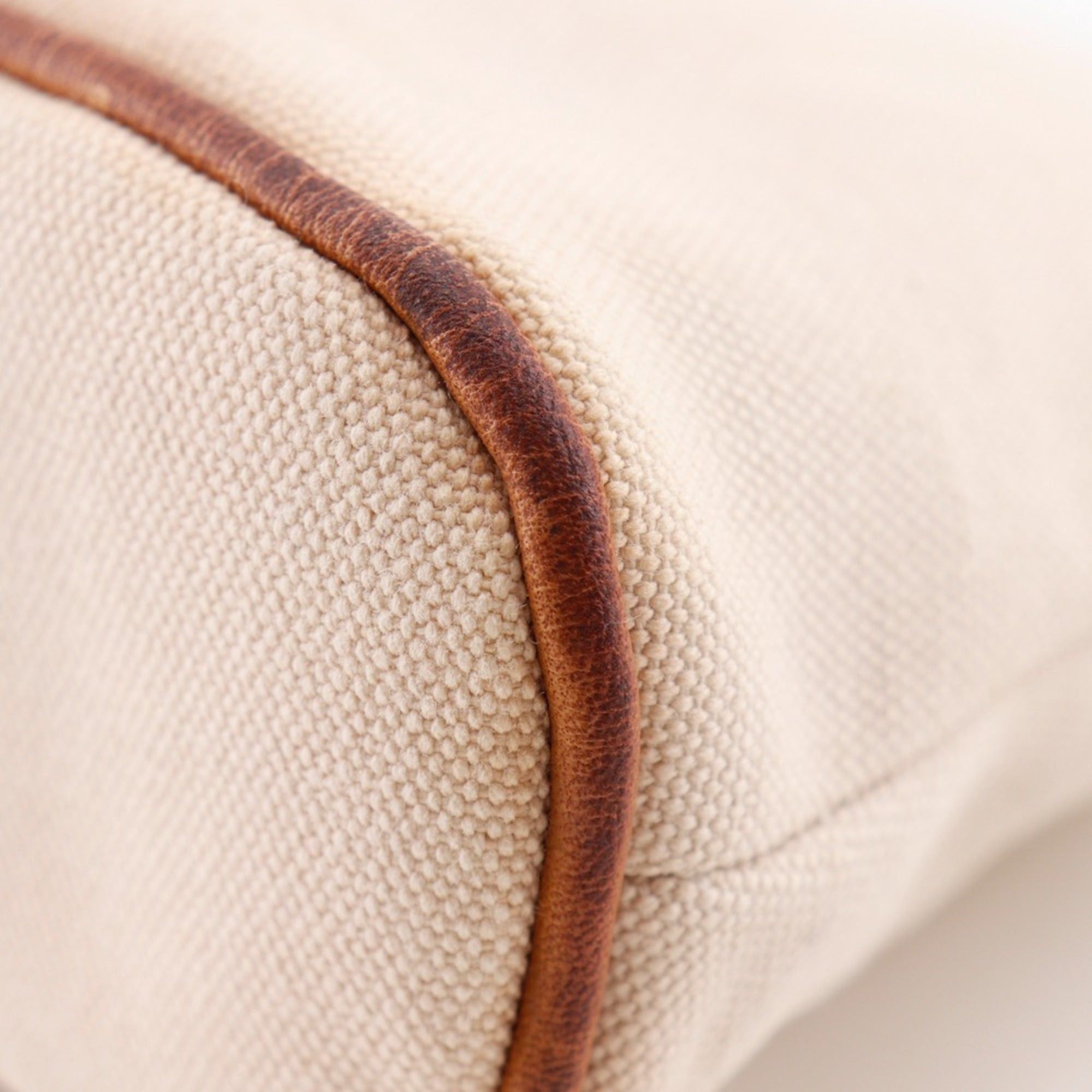 Hermes Hermes Bolide Pouch 20 Canvas Beige Zipper Unisex Size ONE SIZE - 6 Thumbnail