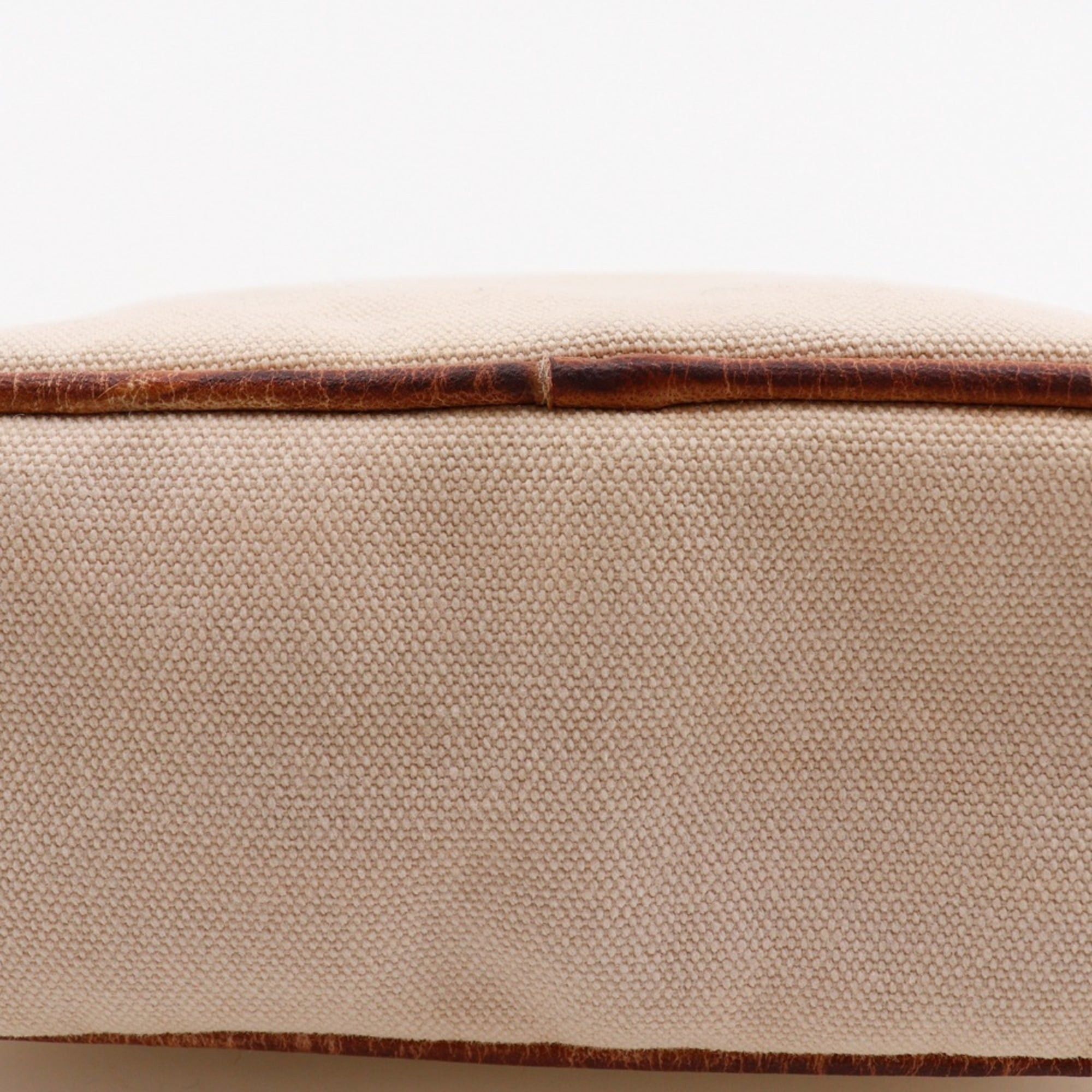 Hermes Hermes Bolide Pouch 20 Canvas Beige Zipper Unisex Size ONE SIZE - 11 Thumbnail