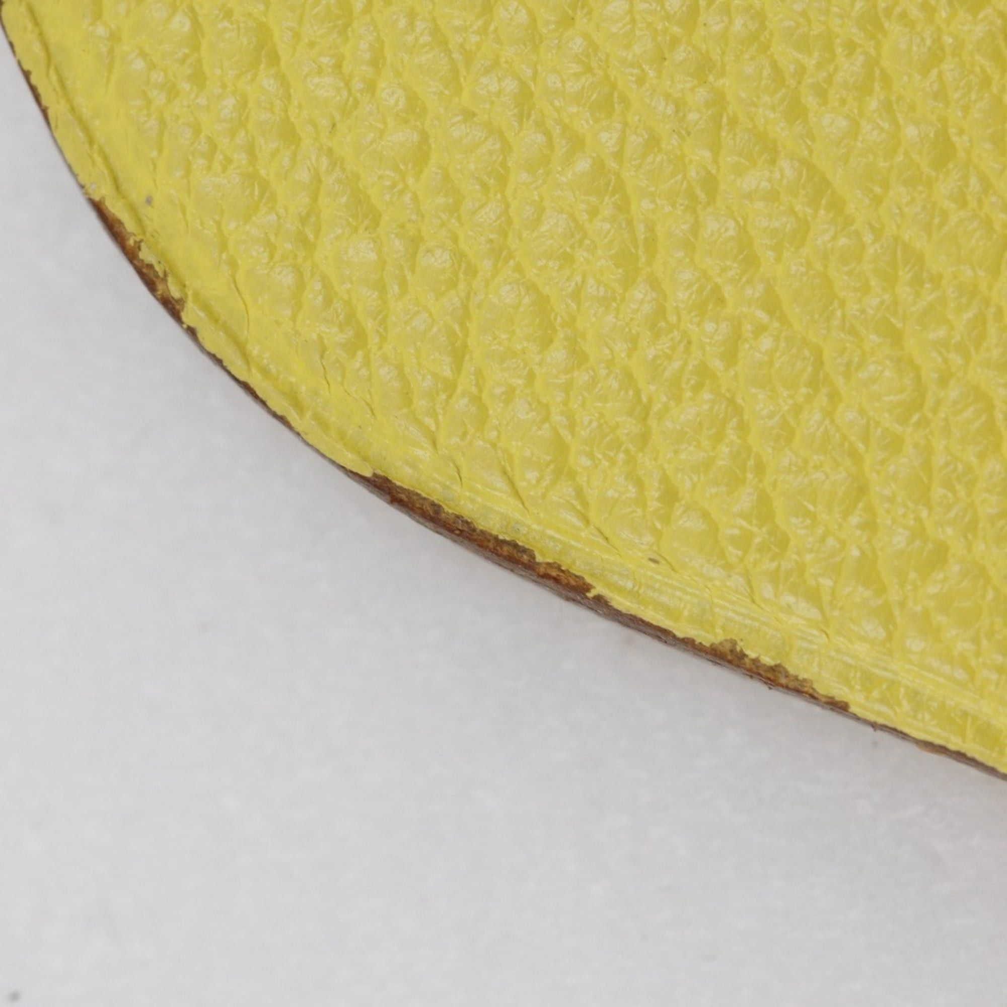 Hermes Hermes Lemon Charm Bag Leather Yellow Unisex Size ONE SIZE - 8 Thumbnail