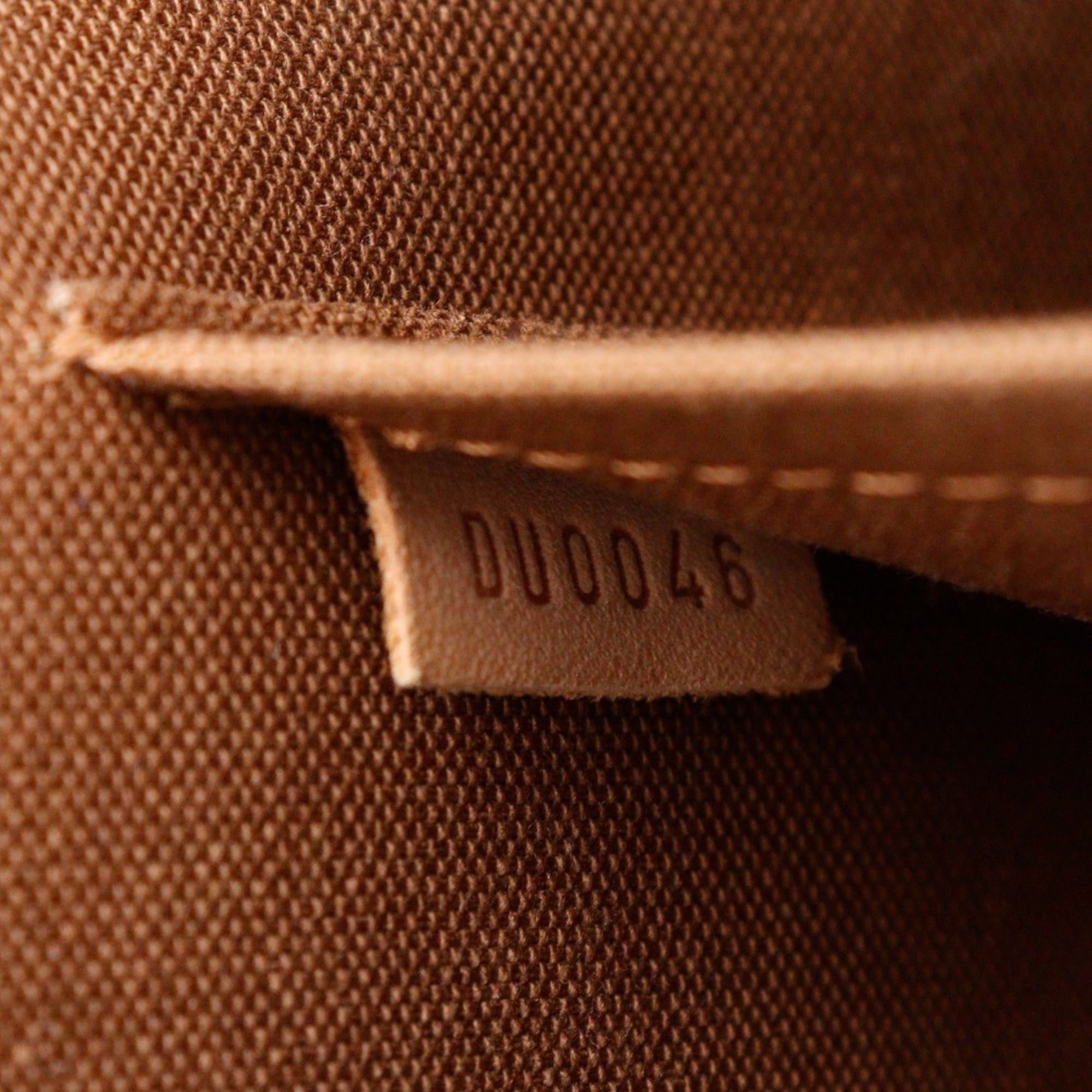 Louis Vuitton Louis Vuitton Messenger GM Bosphore Shoulder Bag M40105 Monogram Canvas 2006 Brown DU0046 A4 Magnetic Type Unisex Size ONE SIZE - 18 Thumbnail